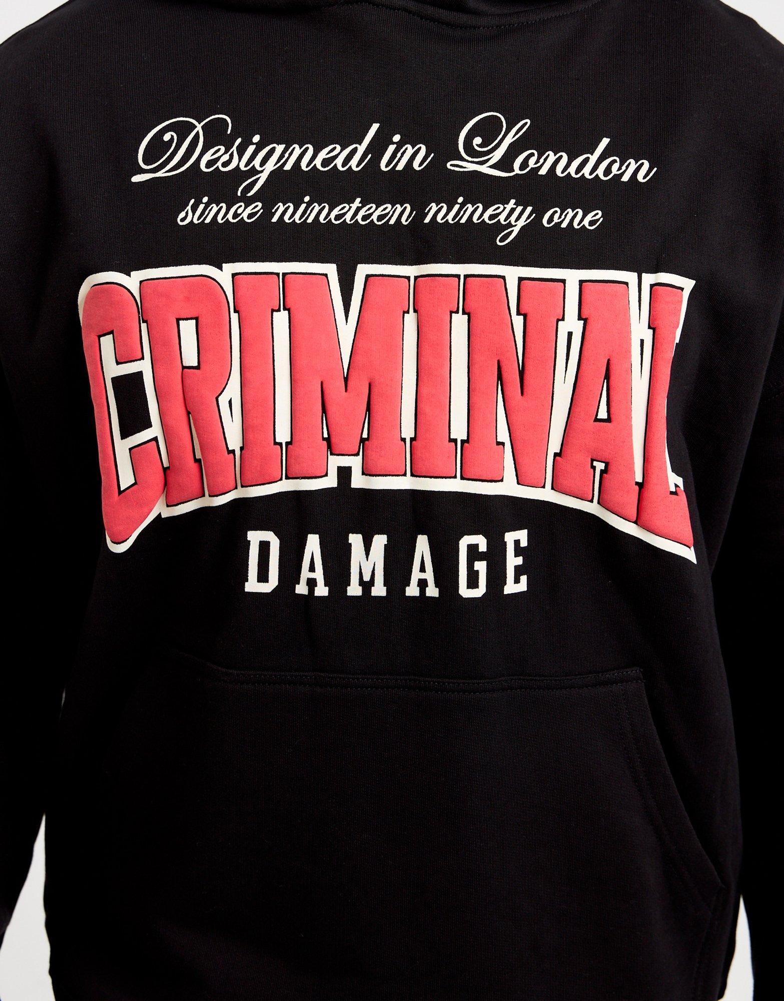 Criminal Damage Two Lives Hoodie