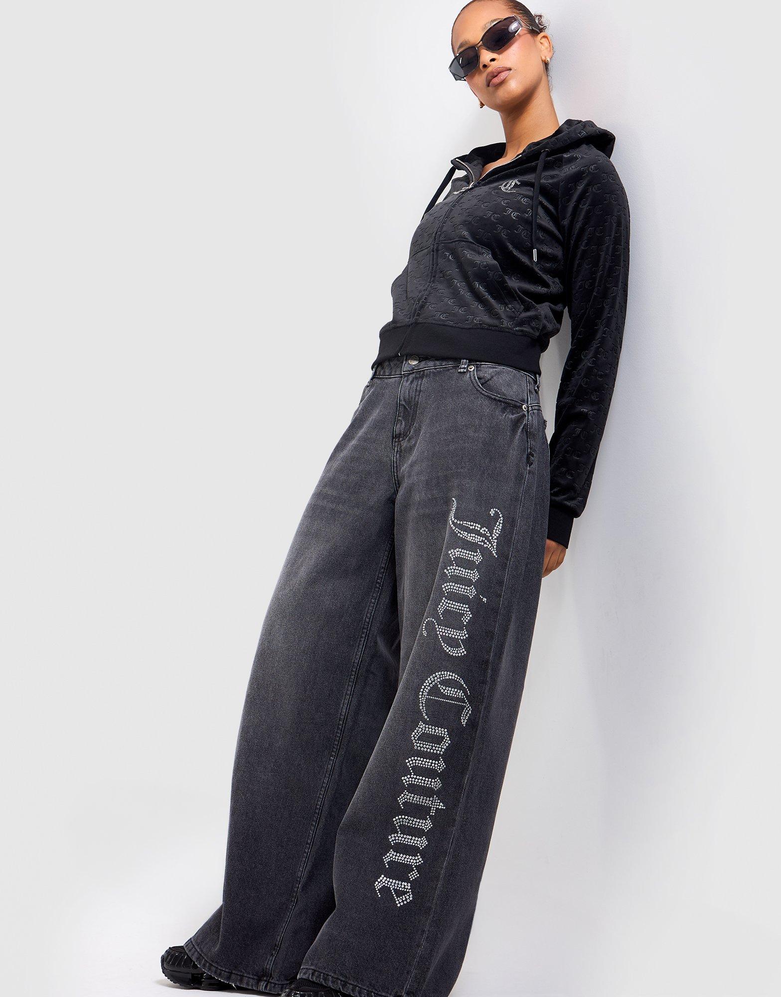 JUICY COUTURE Diamante Denim Pants