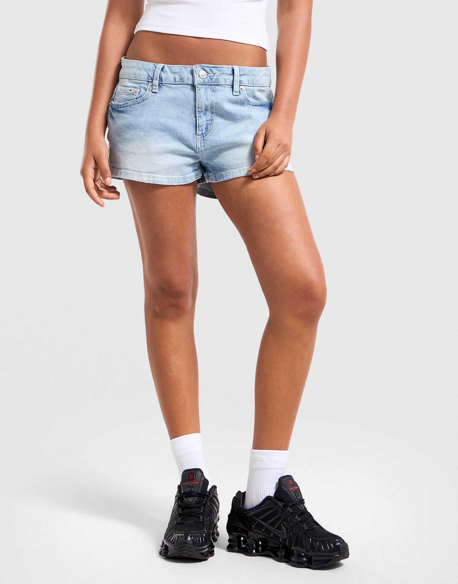 JUICY COUTURE Diamante Mini Denim Shorts