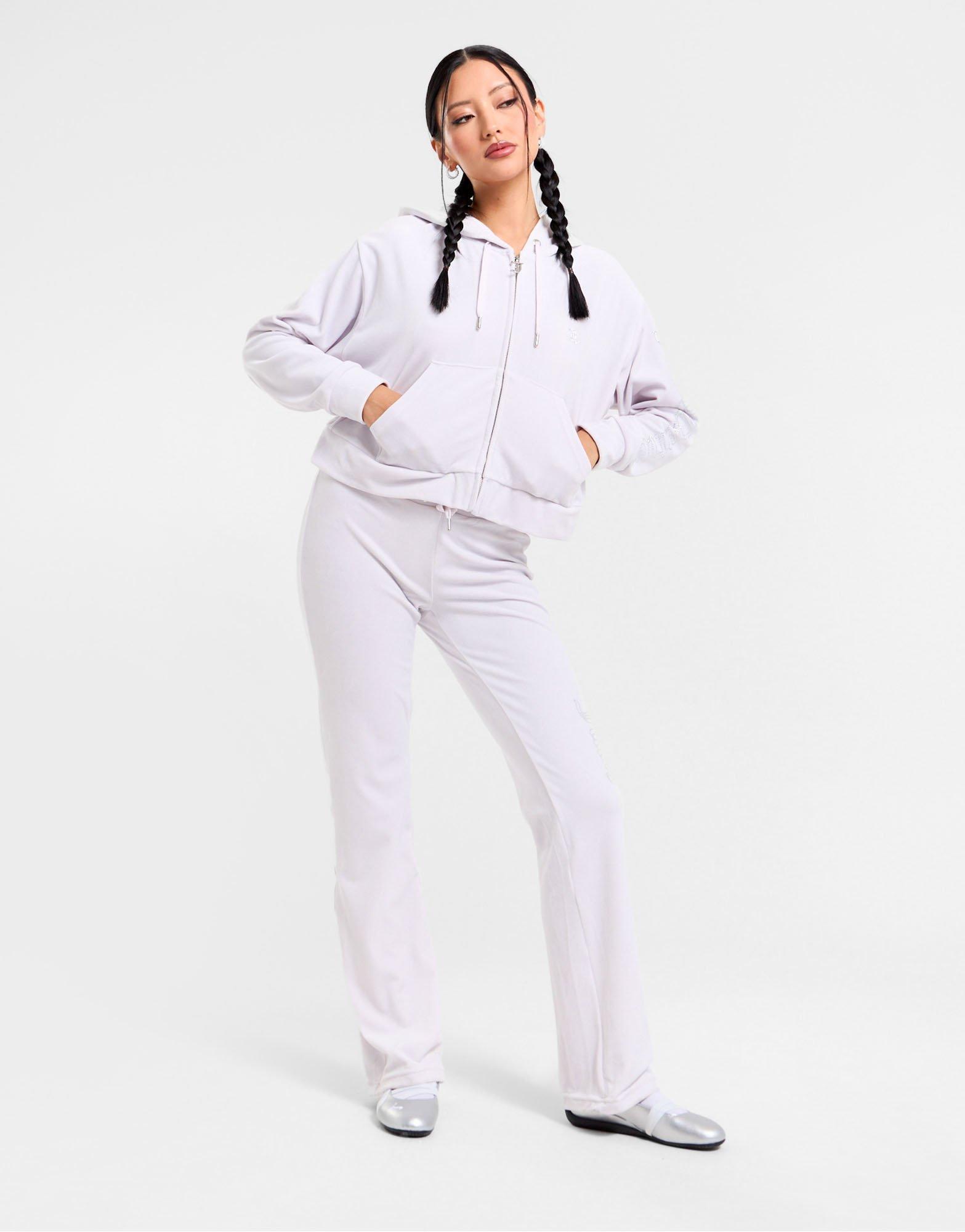 JUICY COUTURE Logo Full Zip Hoodie