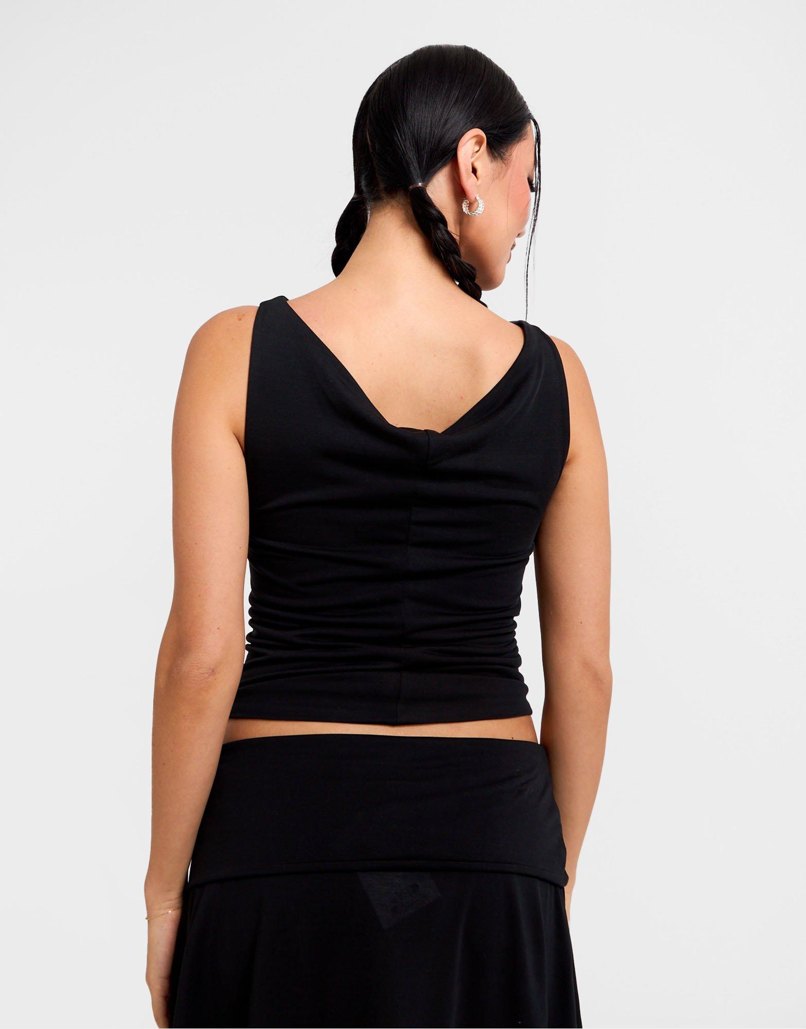 JUICY COUTURE Draped Tank Top