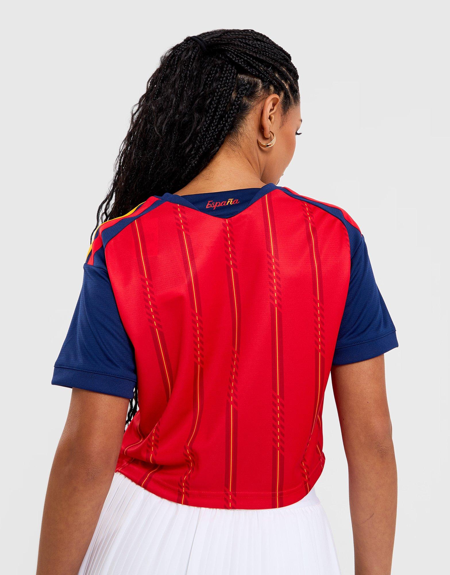 adidas Spain 2026 Home Crop Shirt