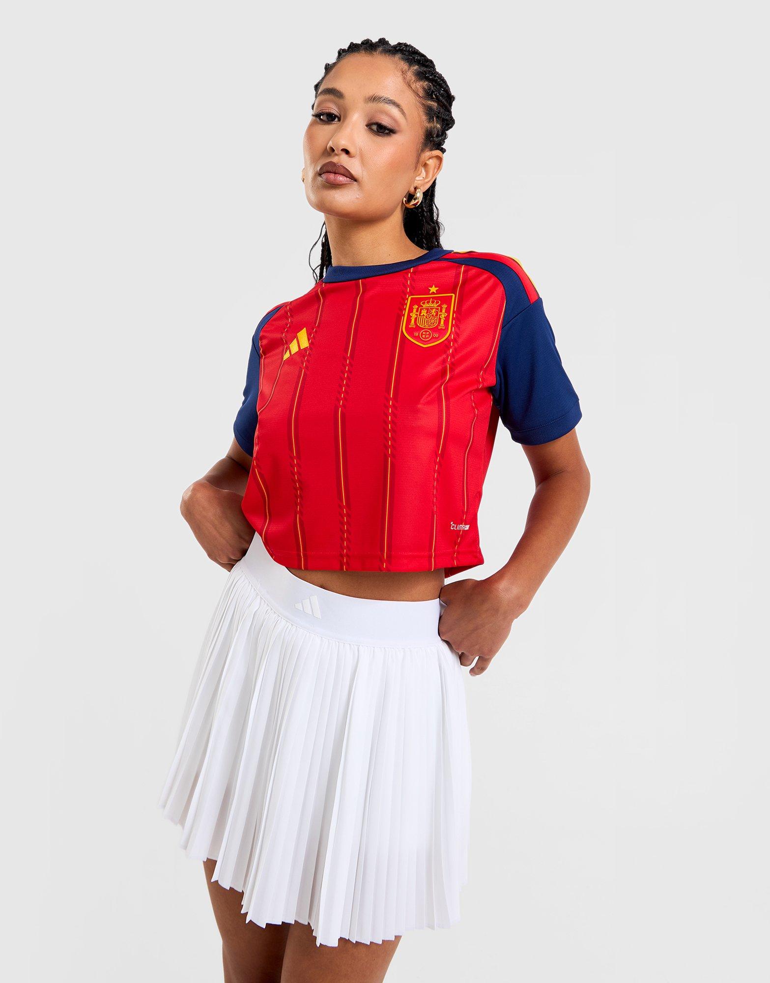 adidas Spain 2026 Home Crop Shirt