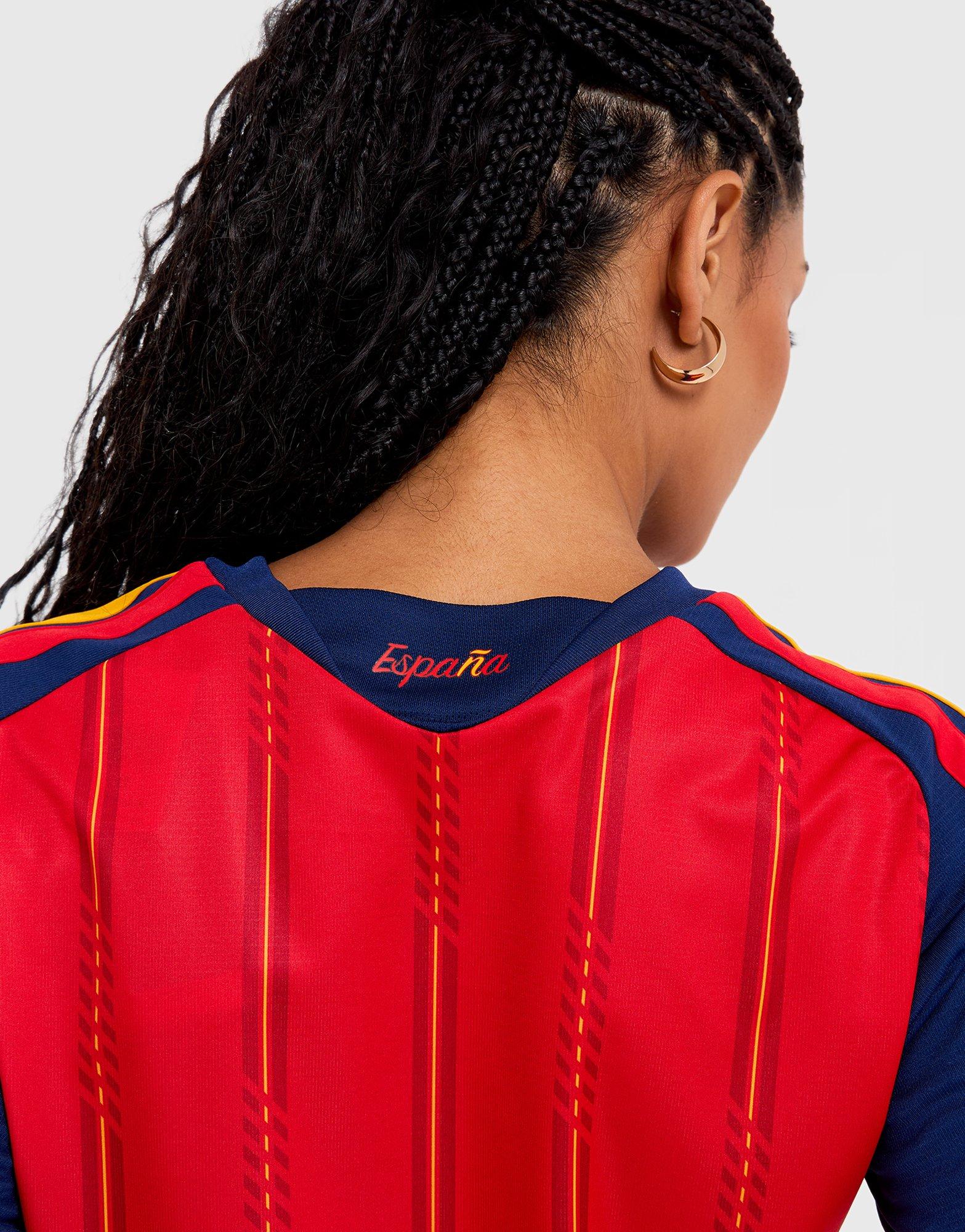 adidas Spain 2026 Home Crop Shirt