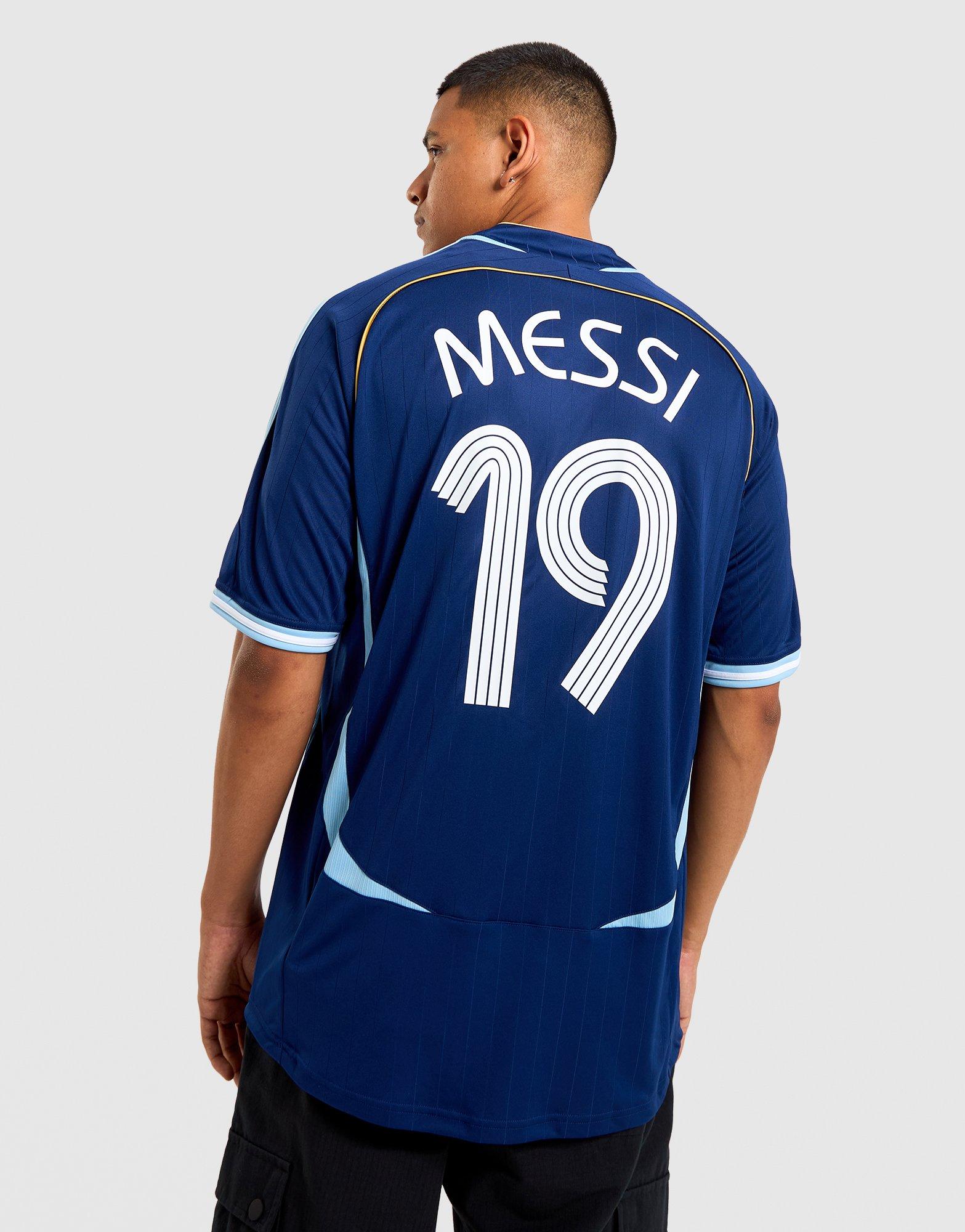 adidas Argentina '06 Messi #19 Retro Away Shirt