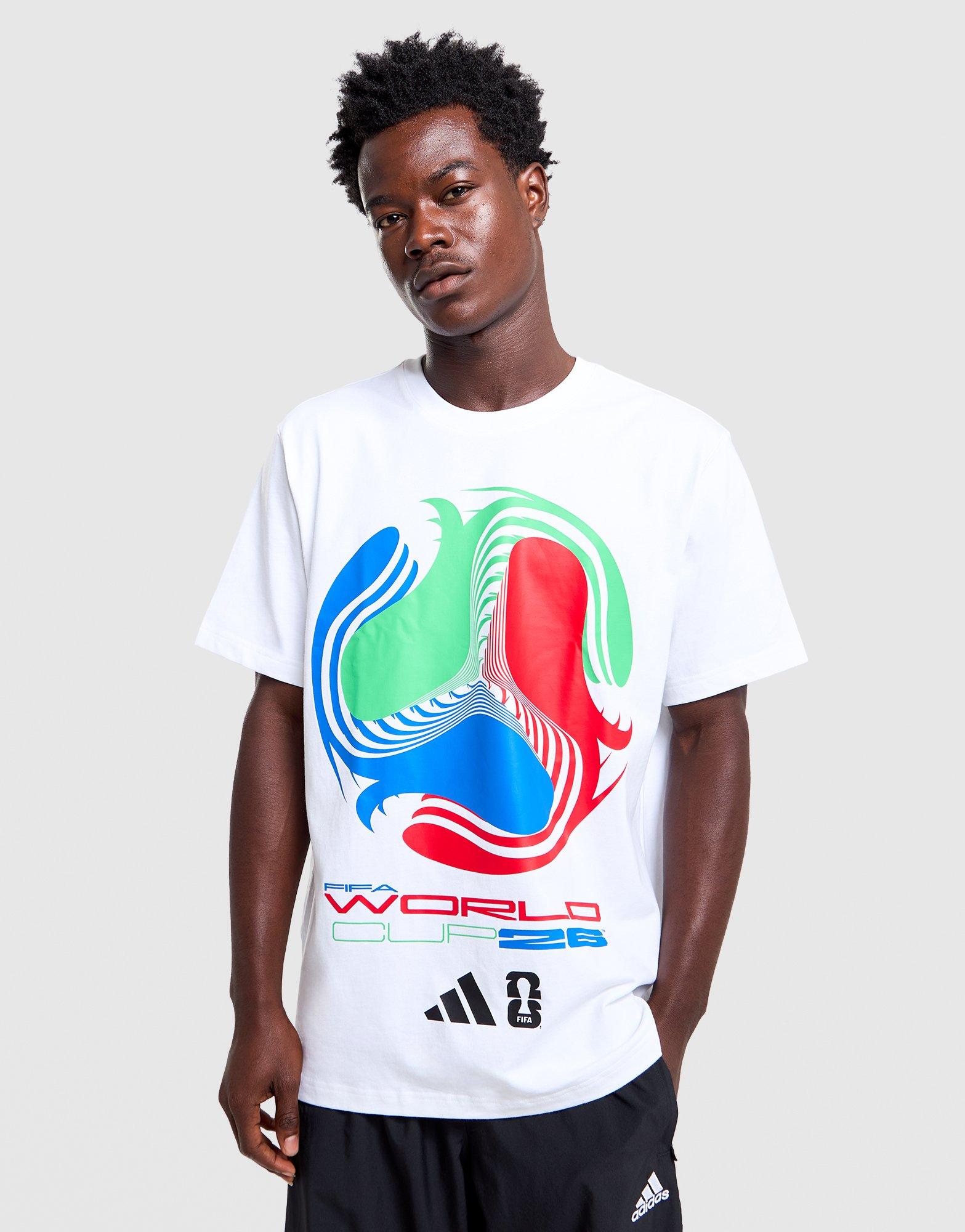 White adidas FIFA World Cup 2026 T-Shirt - JD Sports NZ