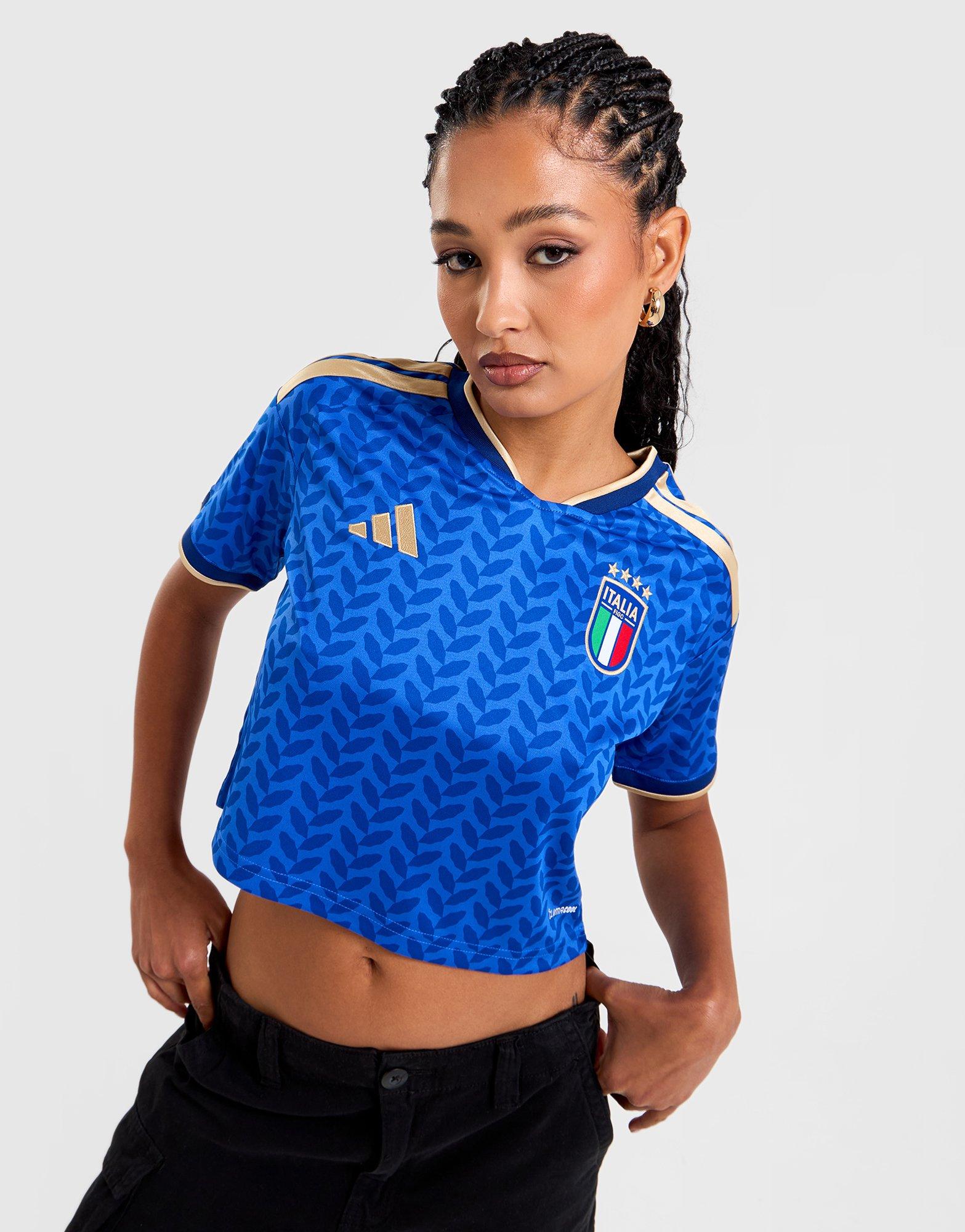 adidas Italy 2026 Home Crop Shirt