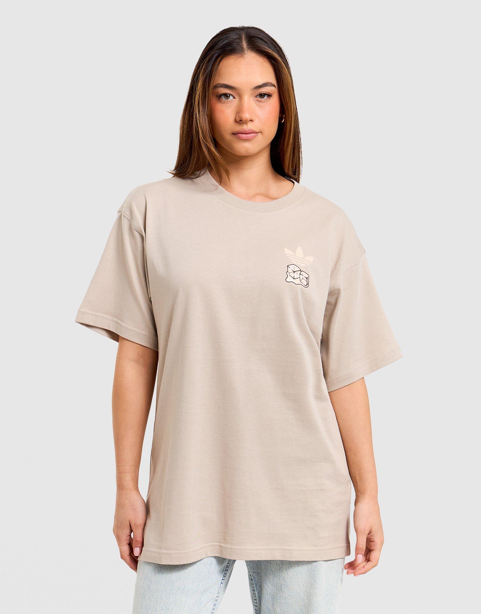 adidas Originals Latte Oversized T-Shirt
