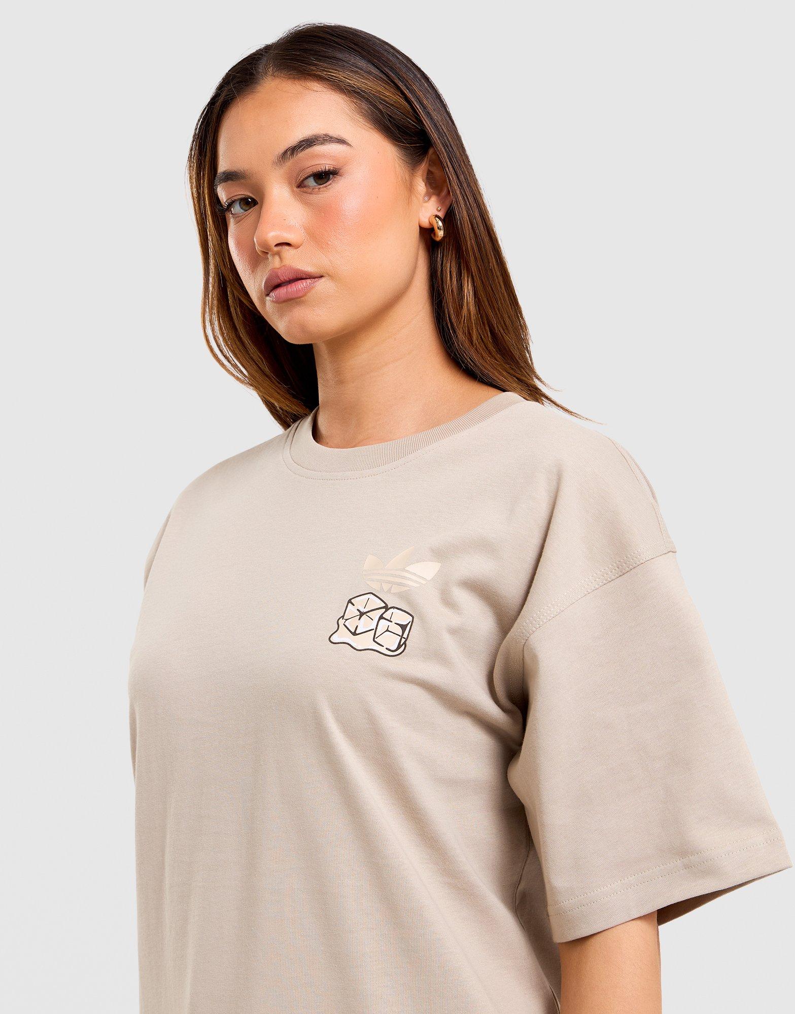 adidas Originals Latte Oversized T-Shirt
