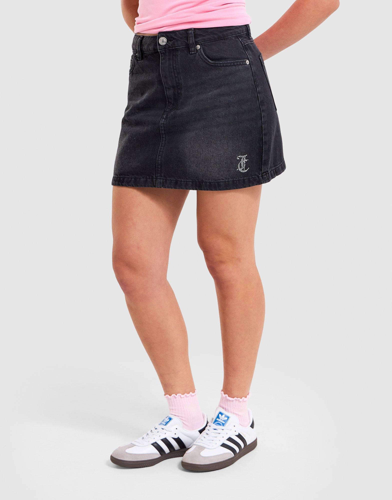 JUICY COUTURE Denim Mini Skirt