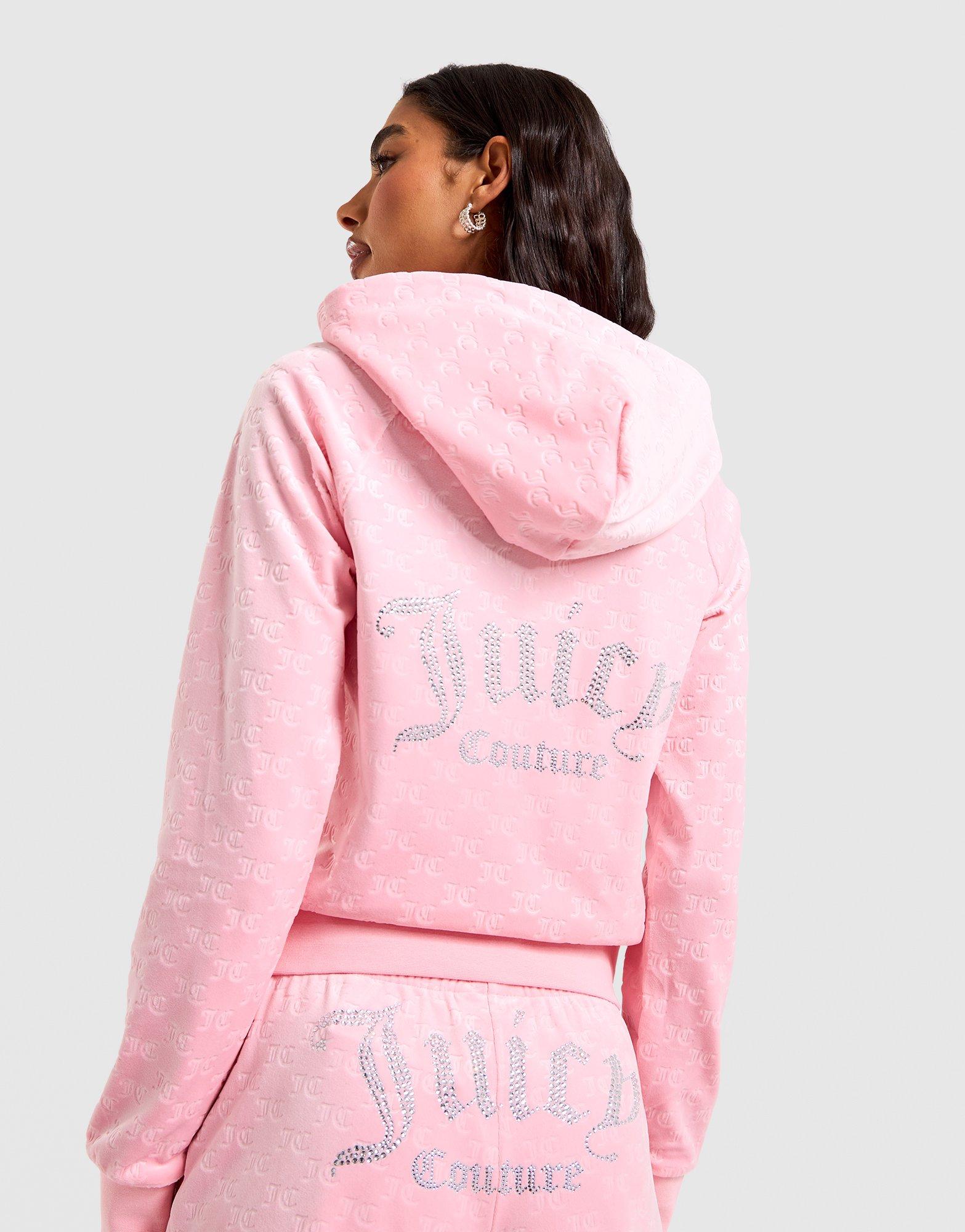JUICY COUTURE Velour Full Zip Hoodie