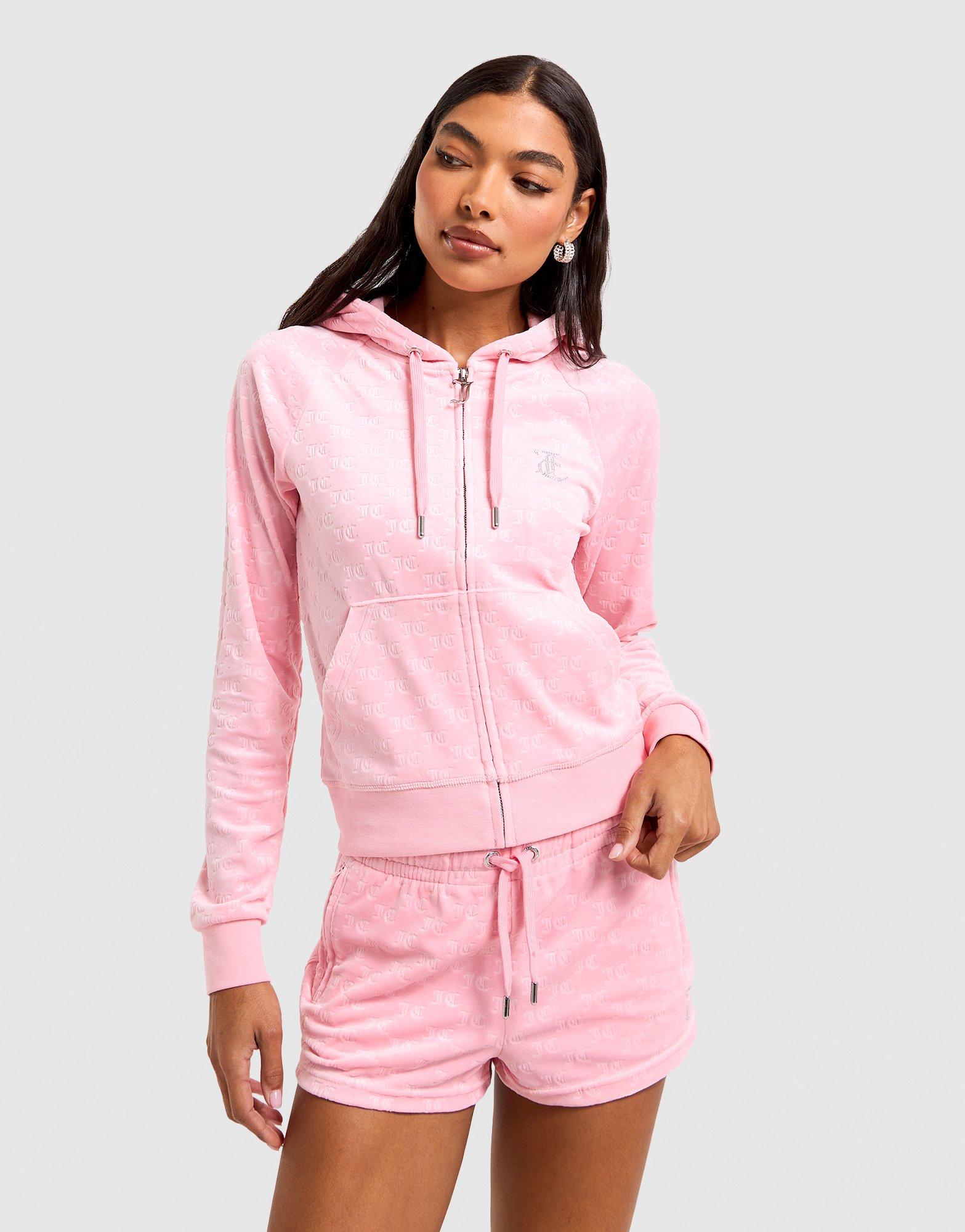 JUICY COUTURE Velour Full Zip Hoodie