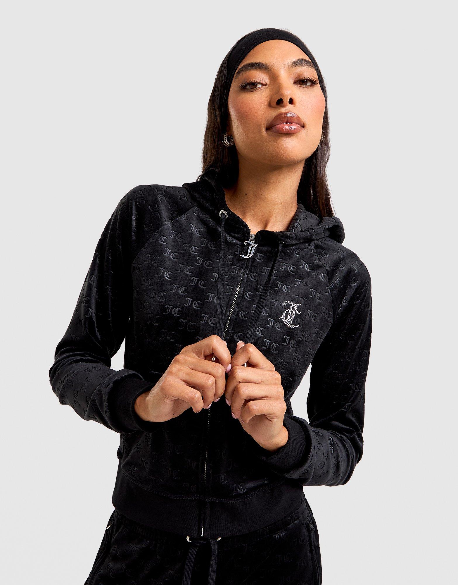 JUICY COUTURE Velour Full Zip Hoodie