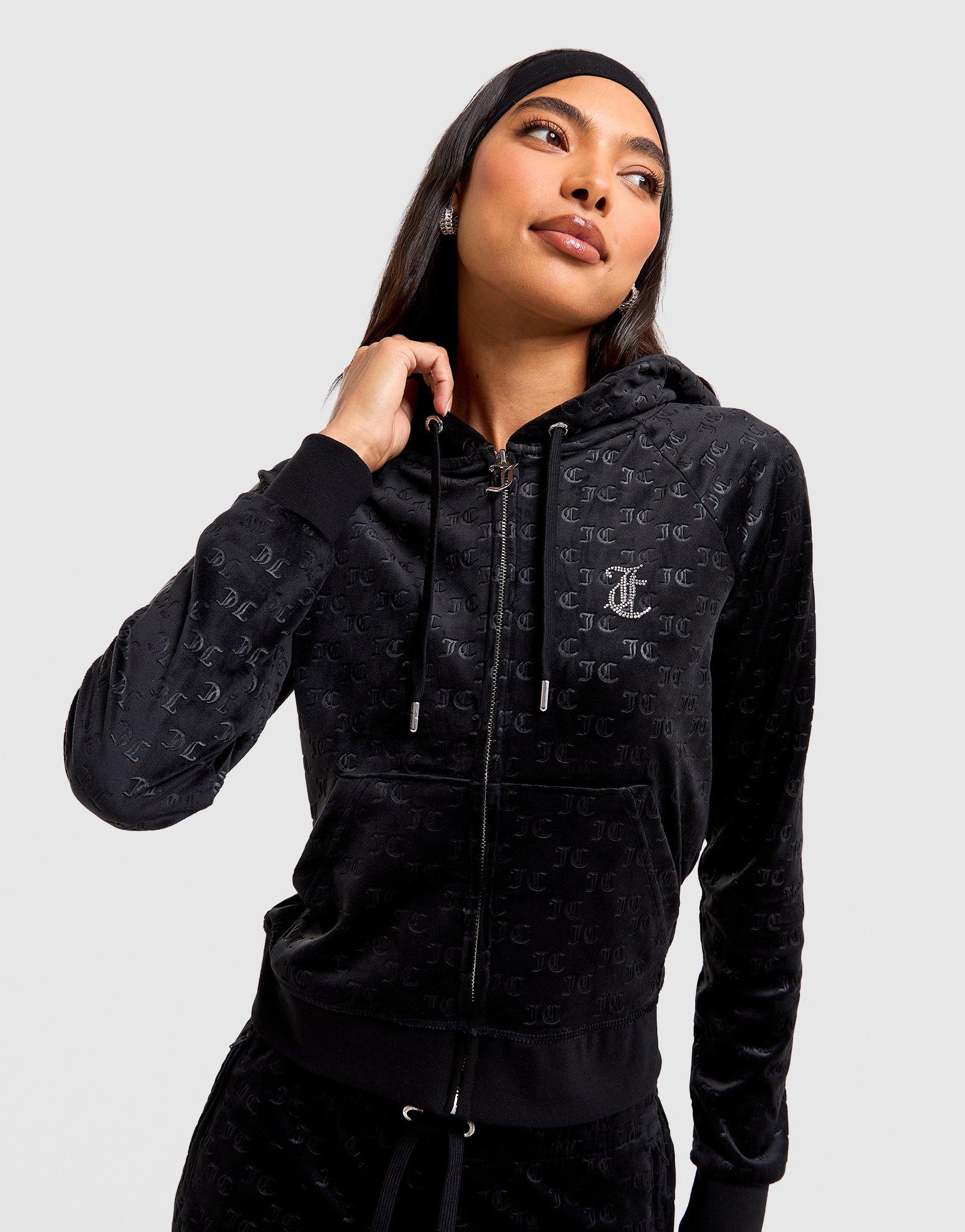 JUICY COUTURE Velour Full Zip Hoodie