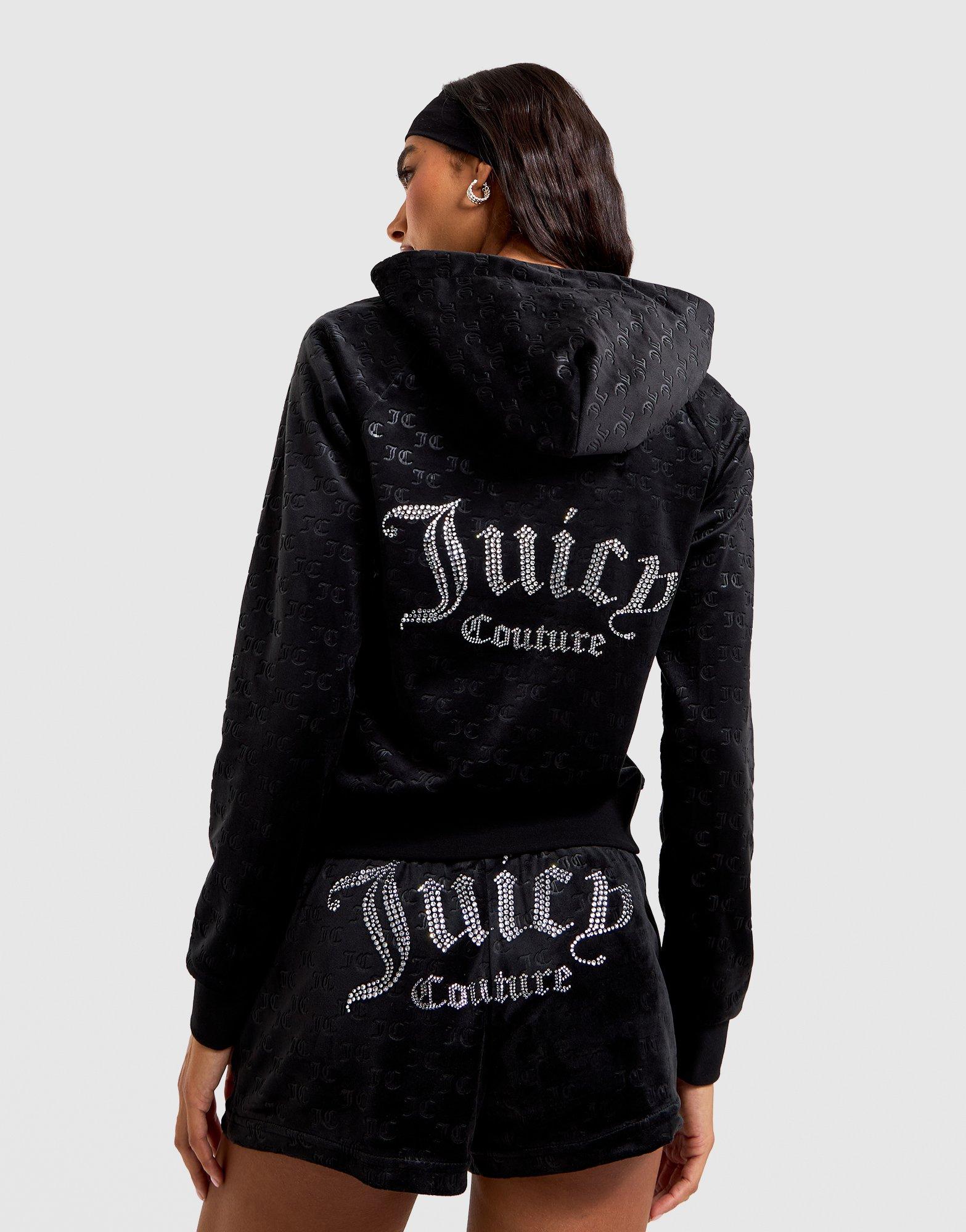 JUICY COUTURE Velour Full Zip Hoodie