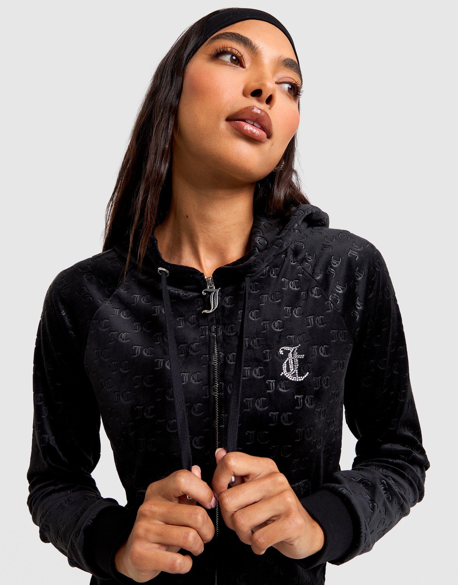 JUICY COUTURE Velour Full Zip Hoodie