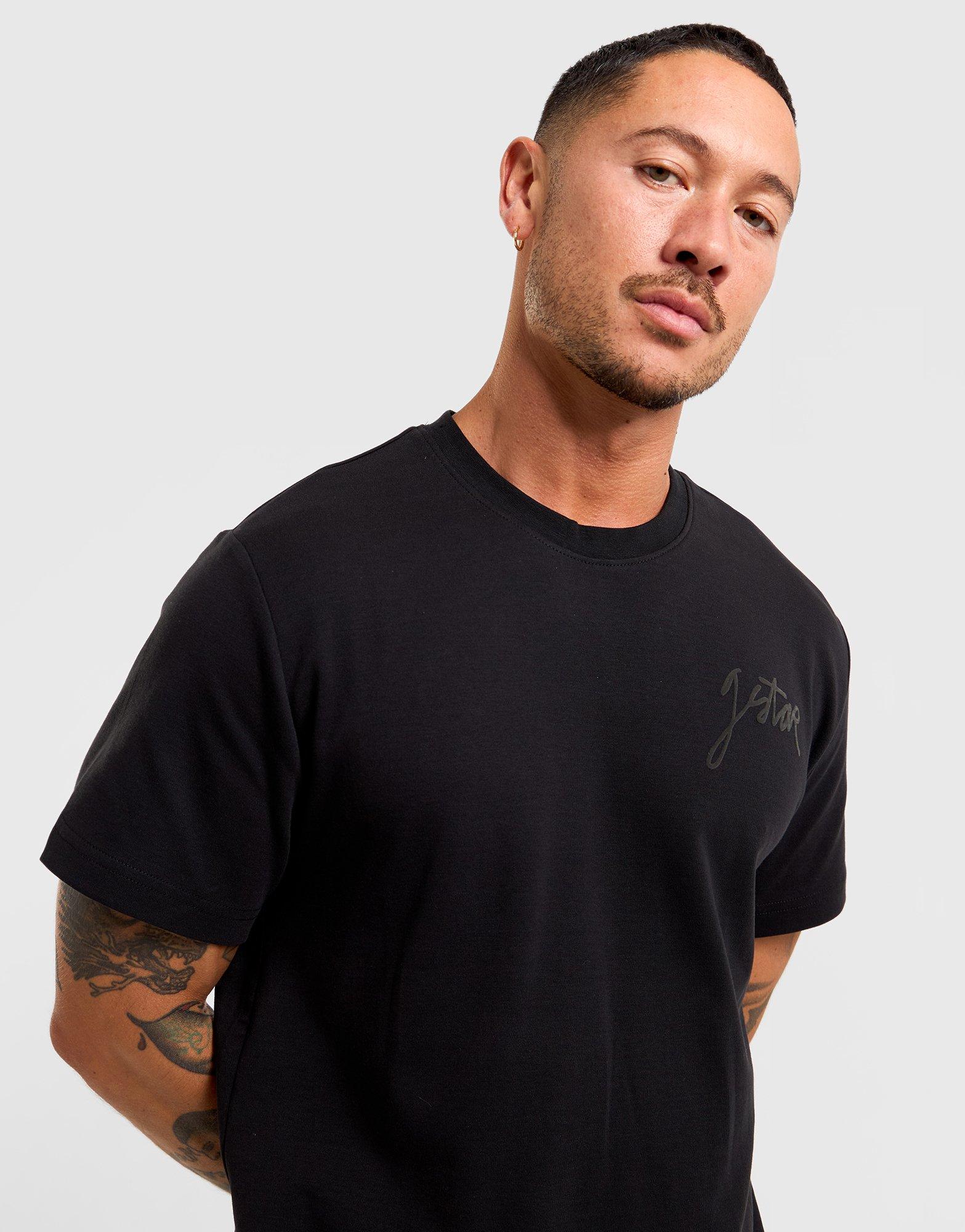 G-STAR Script Flock T-Shirt