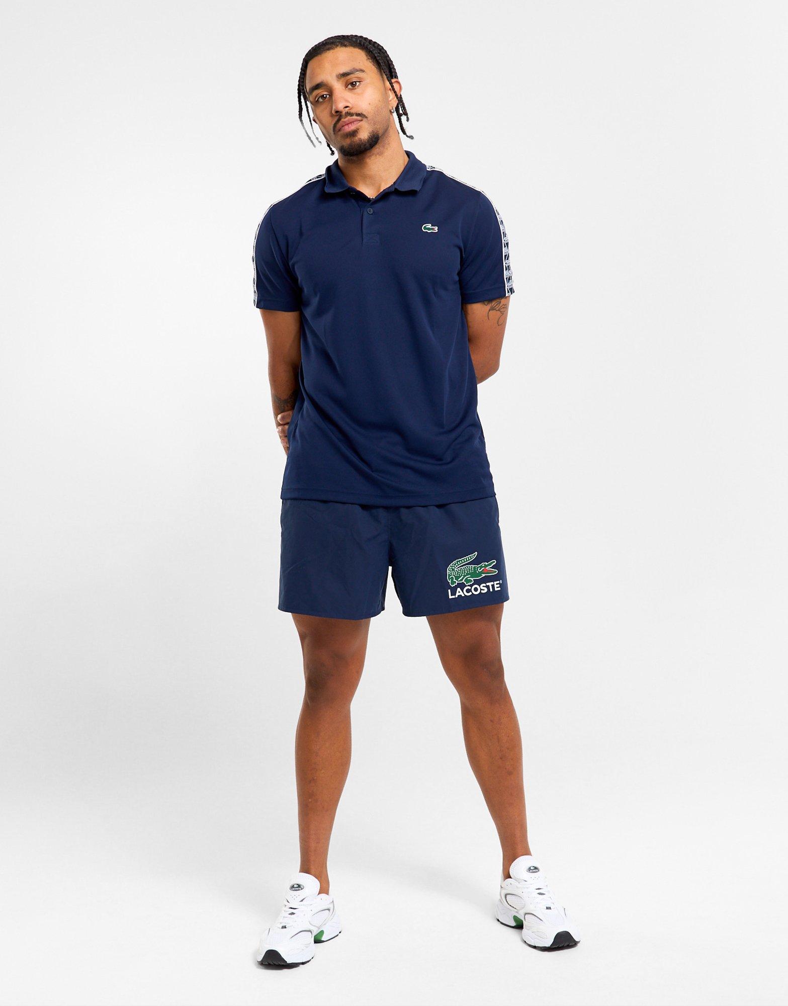Lacoste Monogram Performance Polo Shirt
