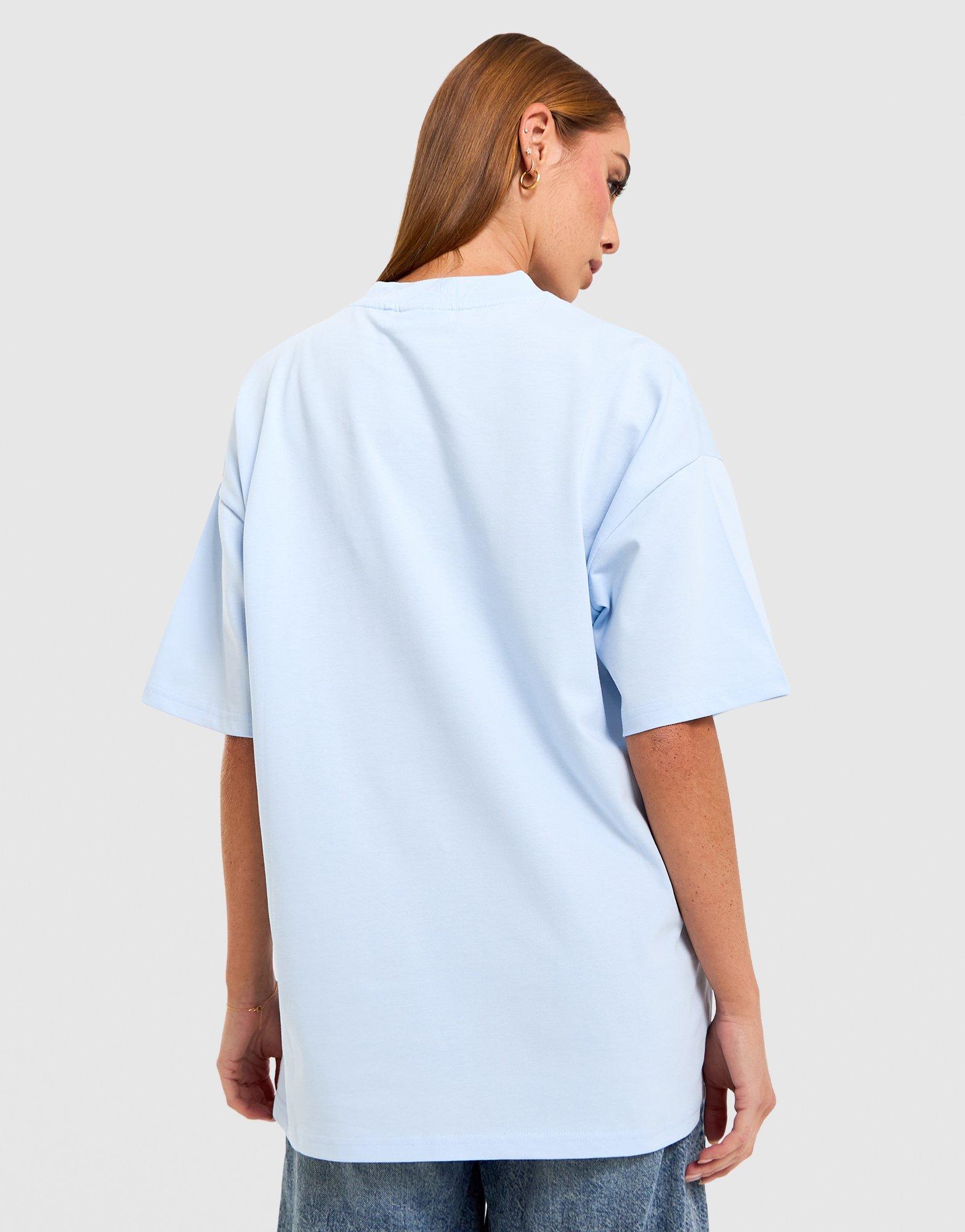 Unlike Humans Pizza Graphic Oversized T-Shirt