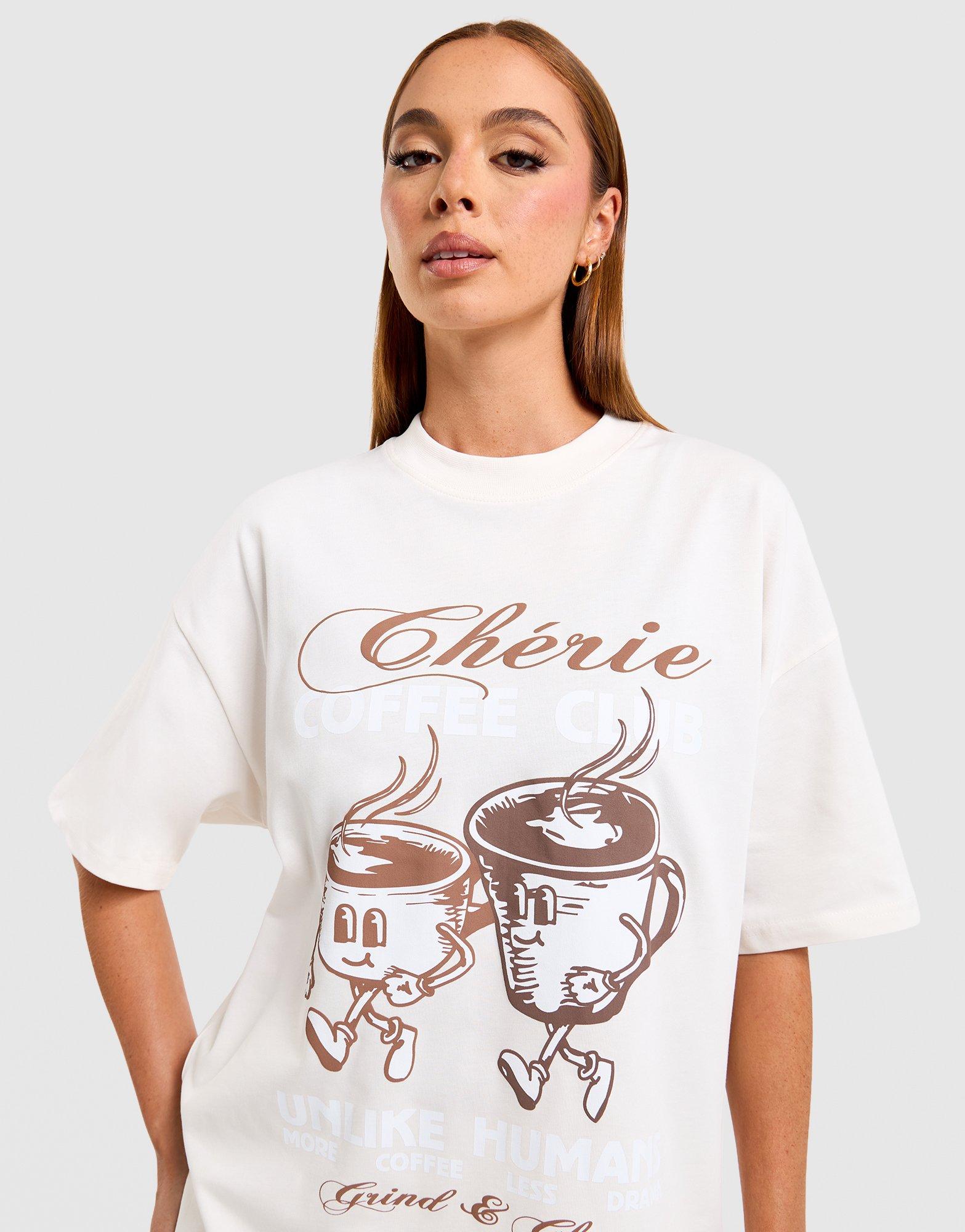 Unlike Humans Coffee Club Graphic T-Shirt