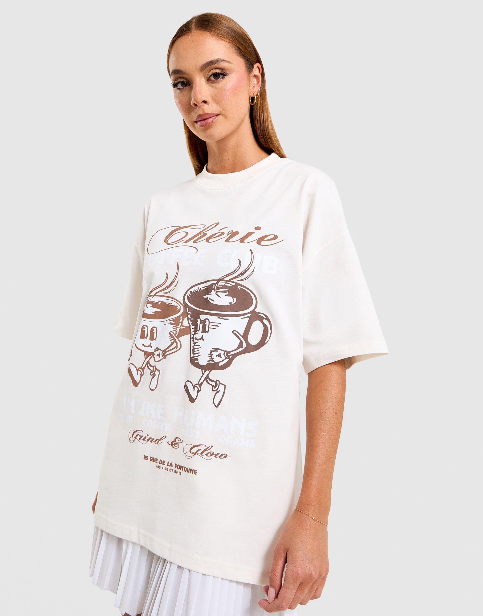 Unlike Humans Coffee Club Graphic T-Shirt