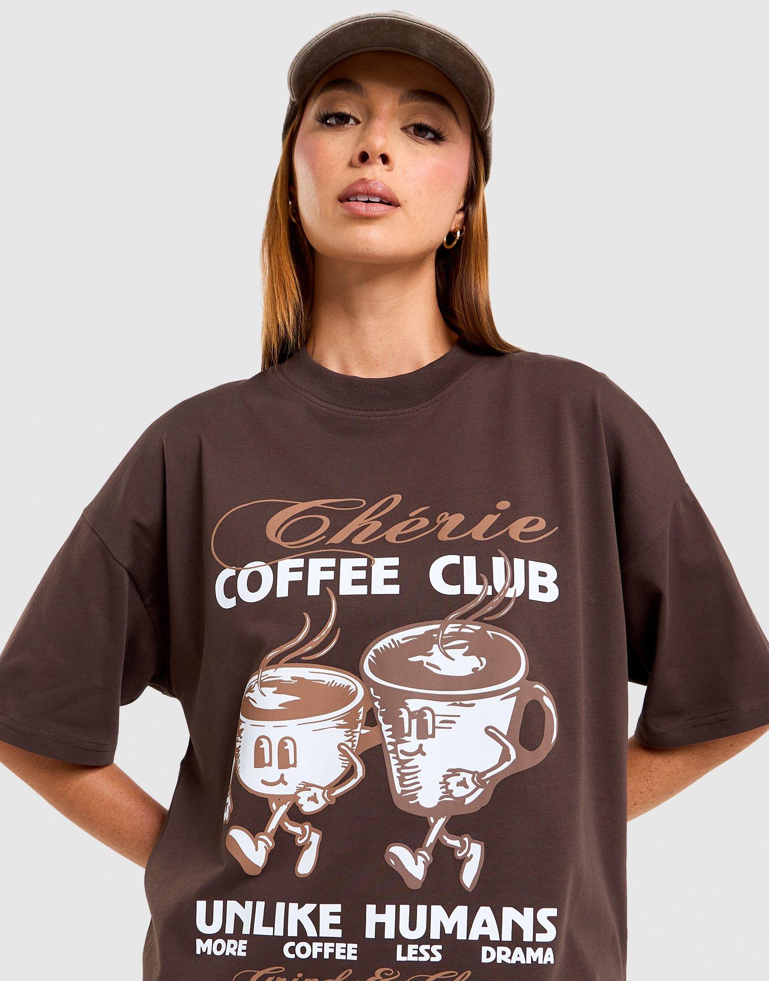 Unlike Humans Coffee Club Graphic T-Shirt
