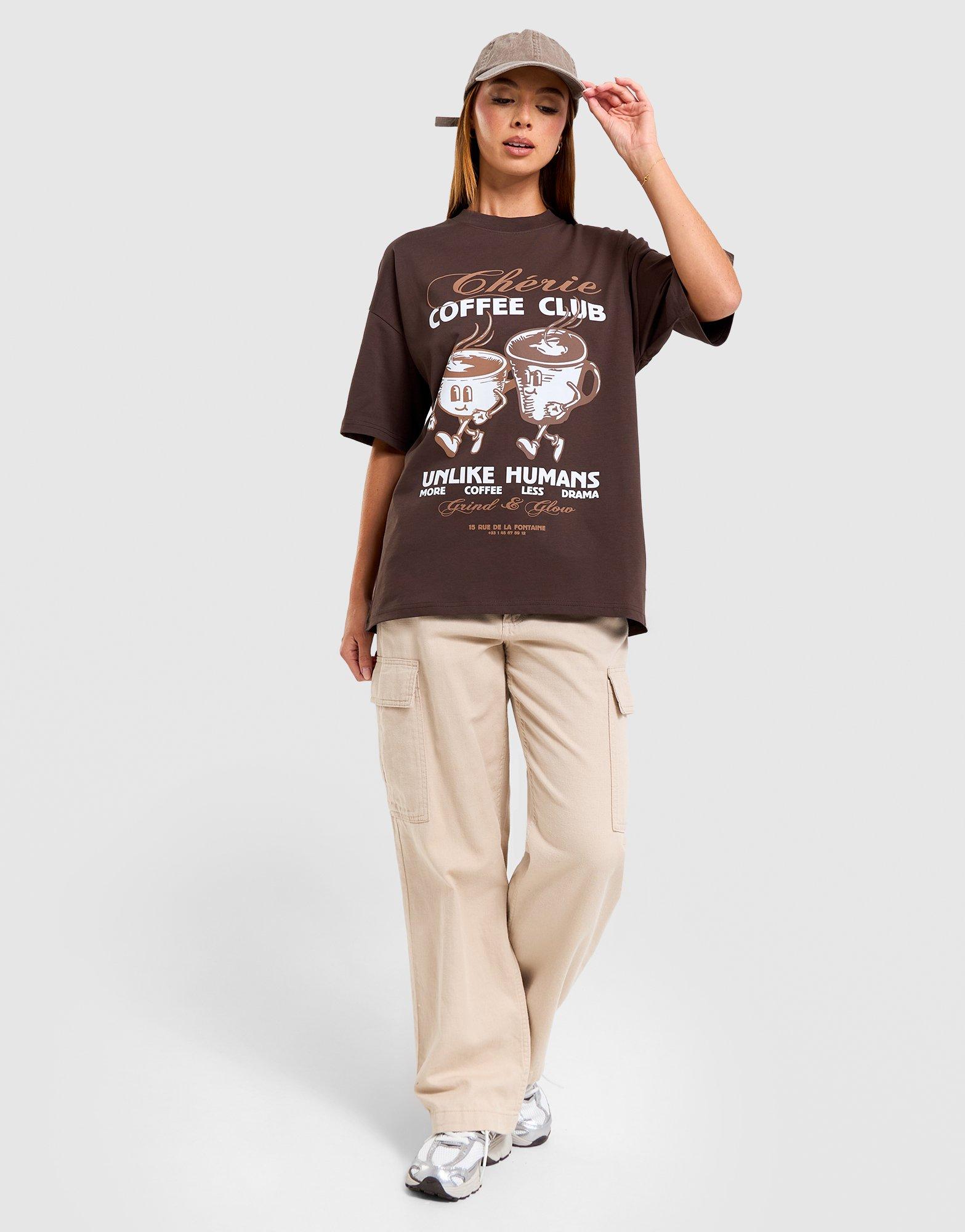 Unlike Humans Coffee Club Graphic T-Shirt