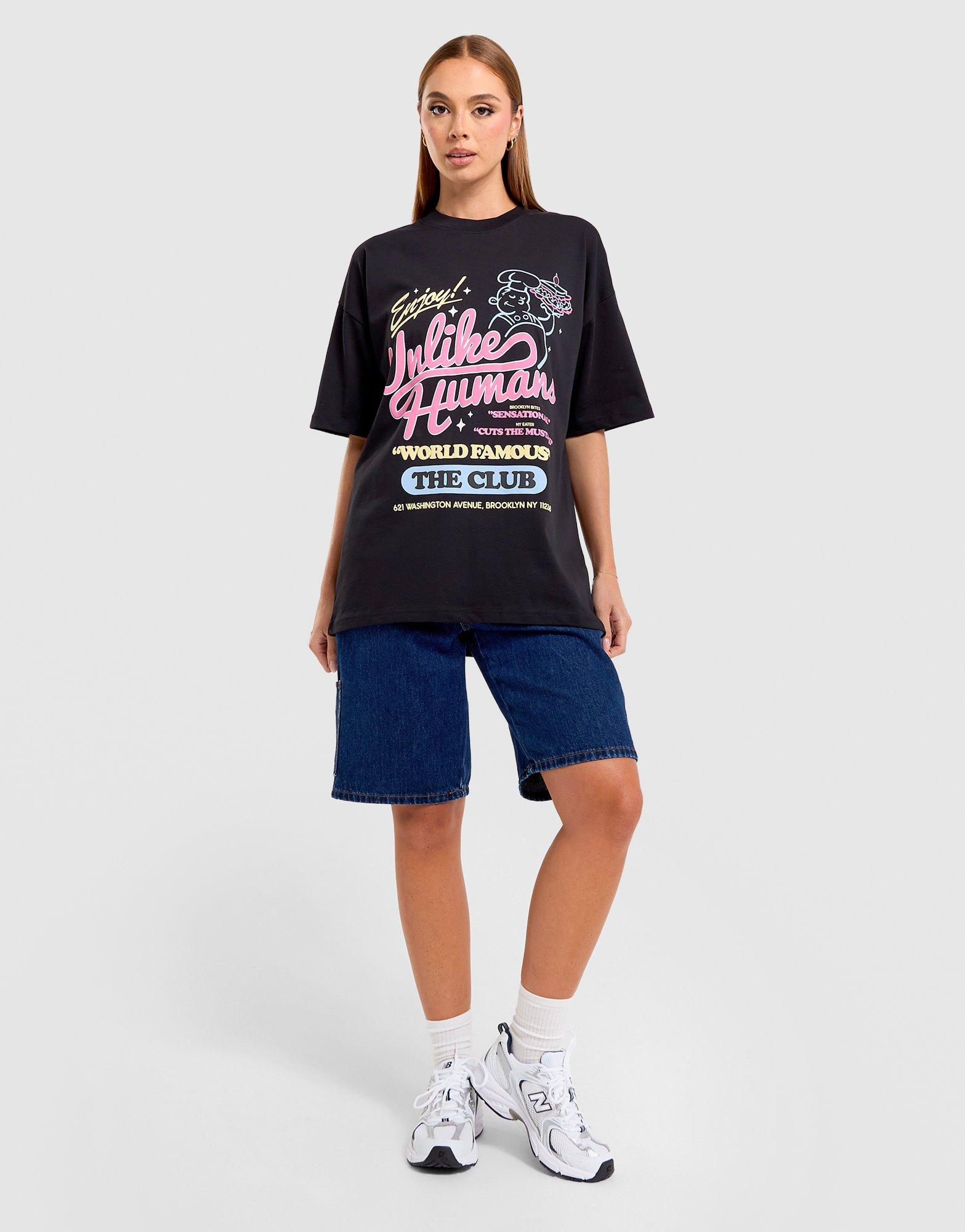 Unlike Humans Fame Club Graphic T-Shirt