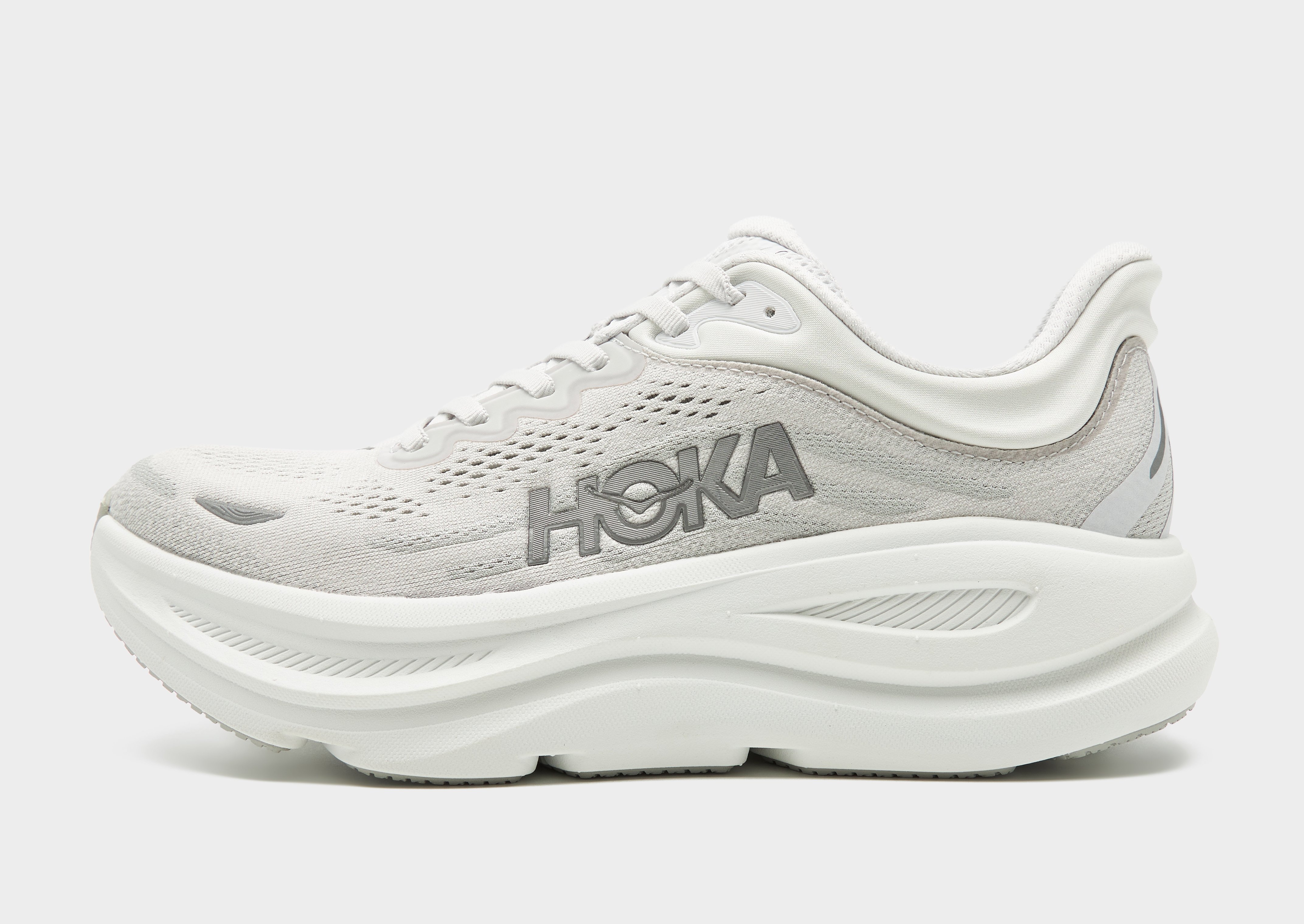 White HOKA Bondi 9 Women's - JD Sports Australia