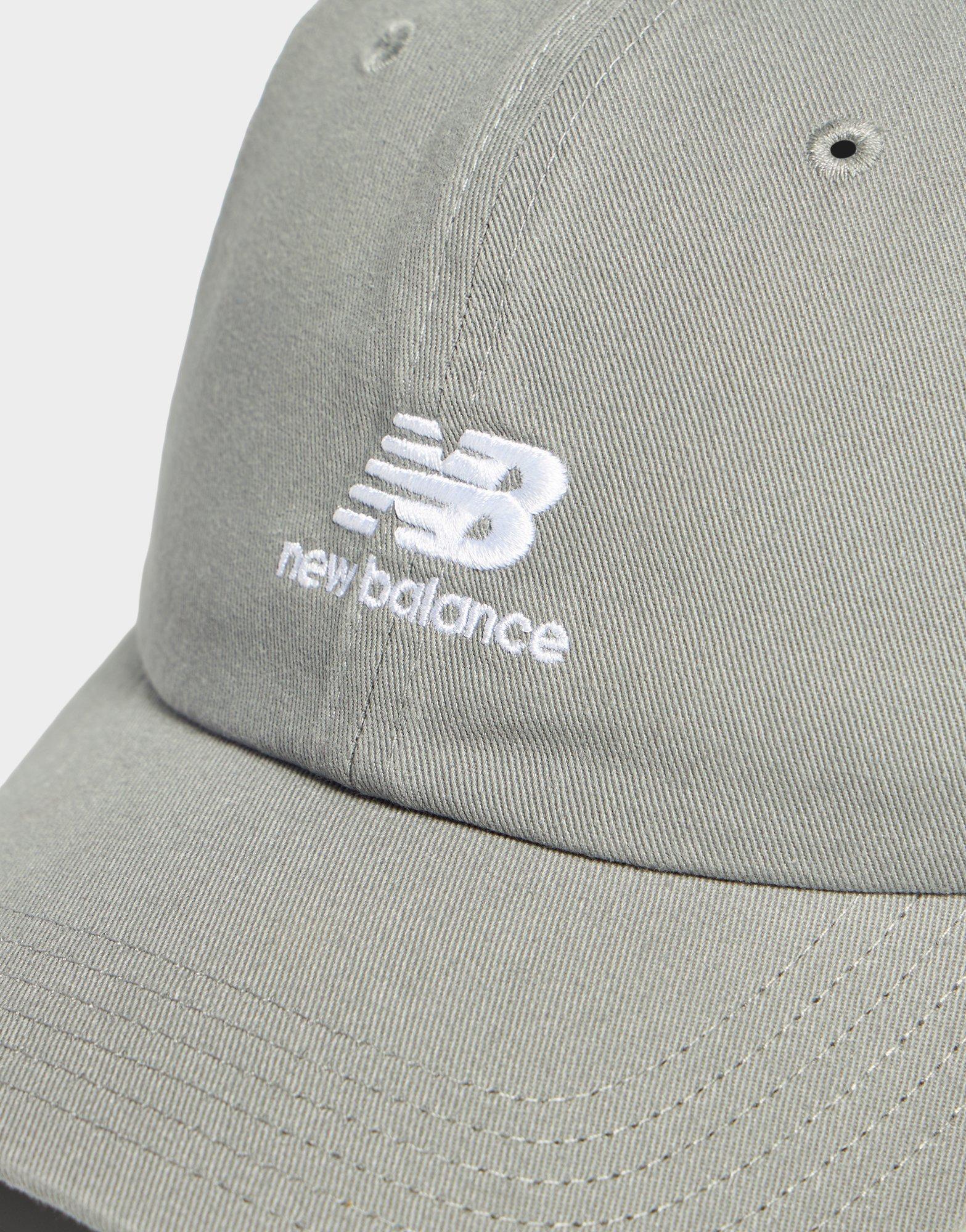 New Balance 6 Panel Stacked Logo Cap