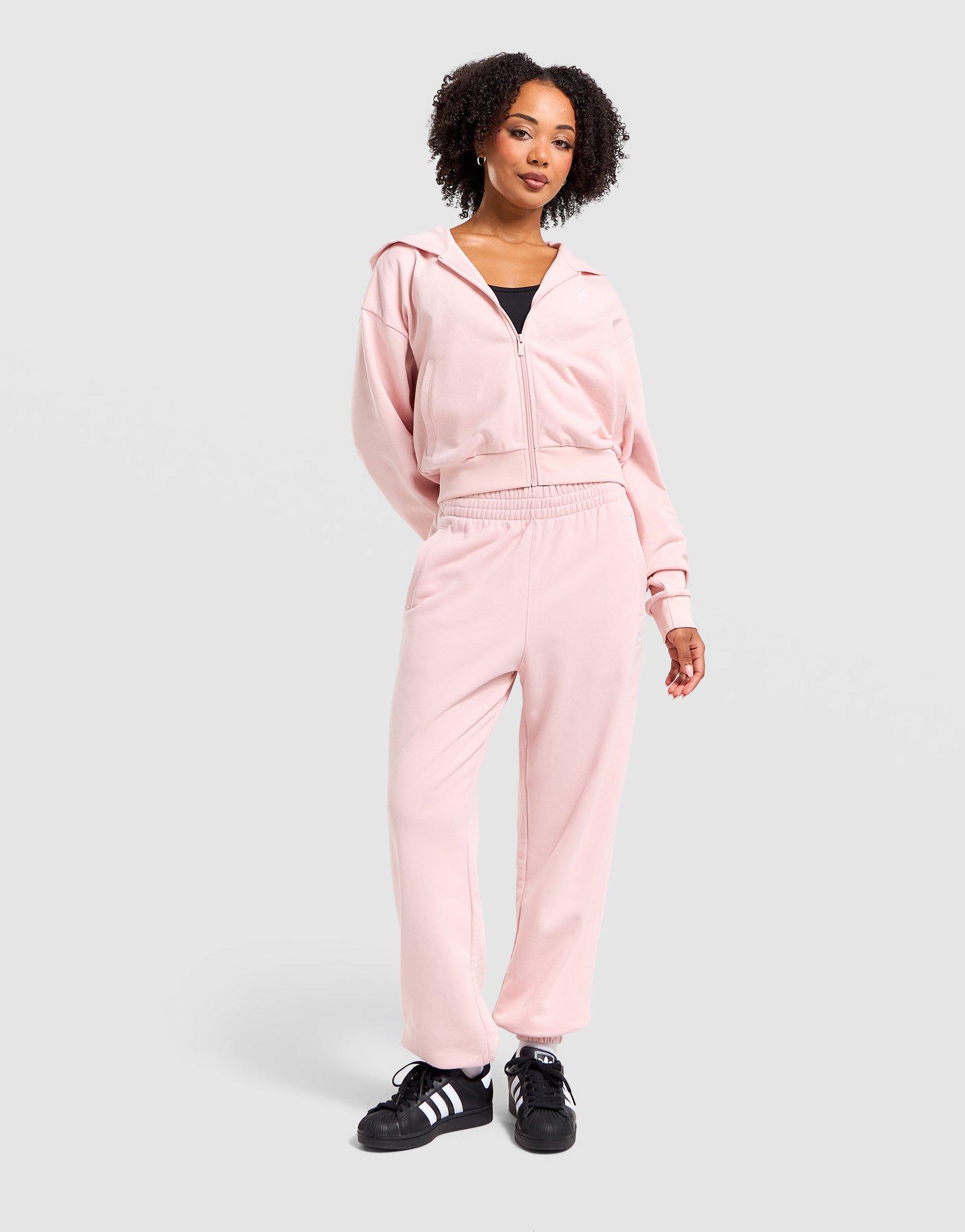 adidas Originals Essentials Full-Zip Crop Hoodie