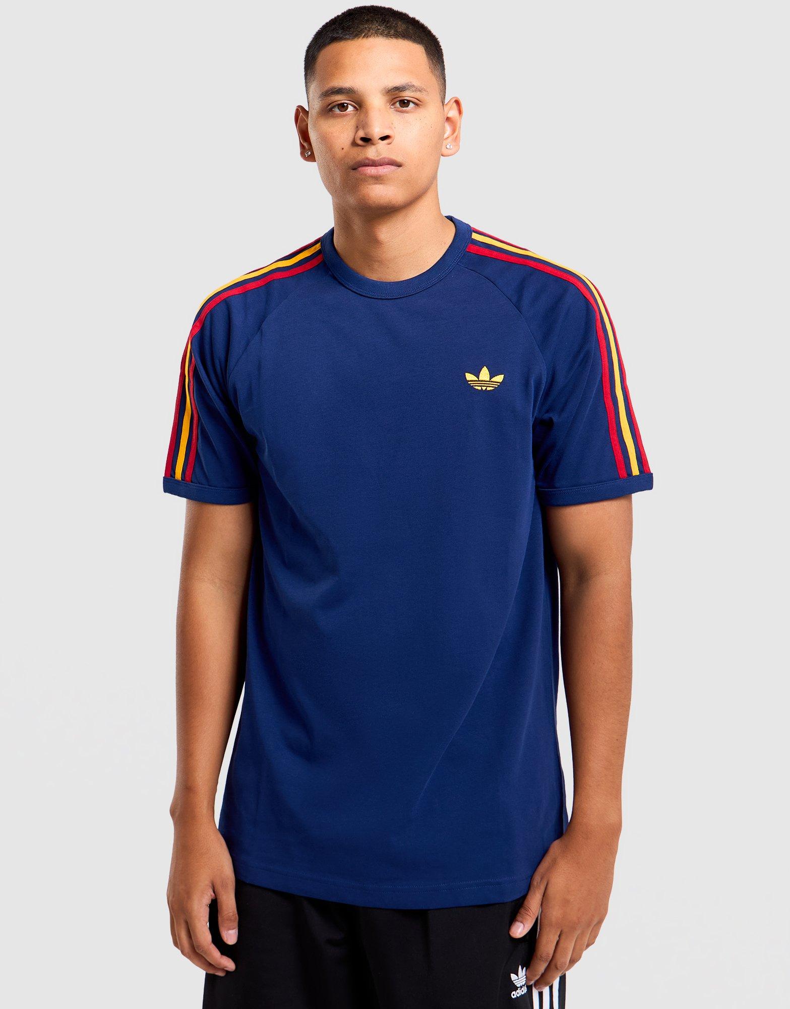 adidas Originals 3-Stripes Football T-Shirt