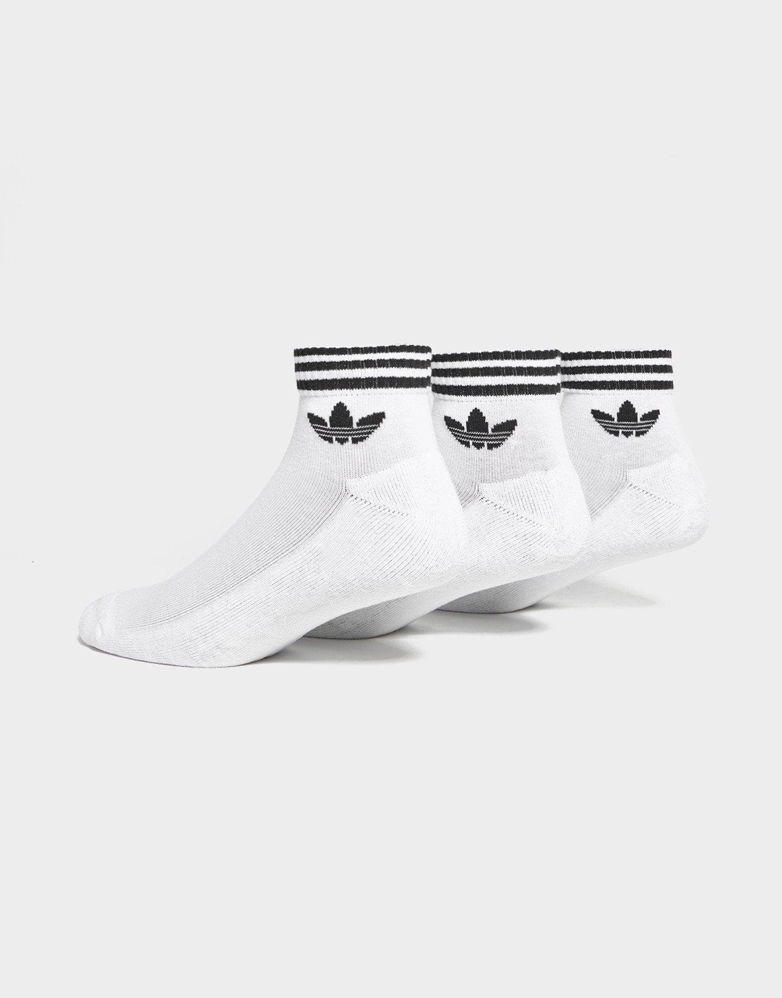 adidas Originals Trefoil Ankle Socks (3 Pack)