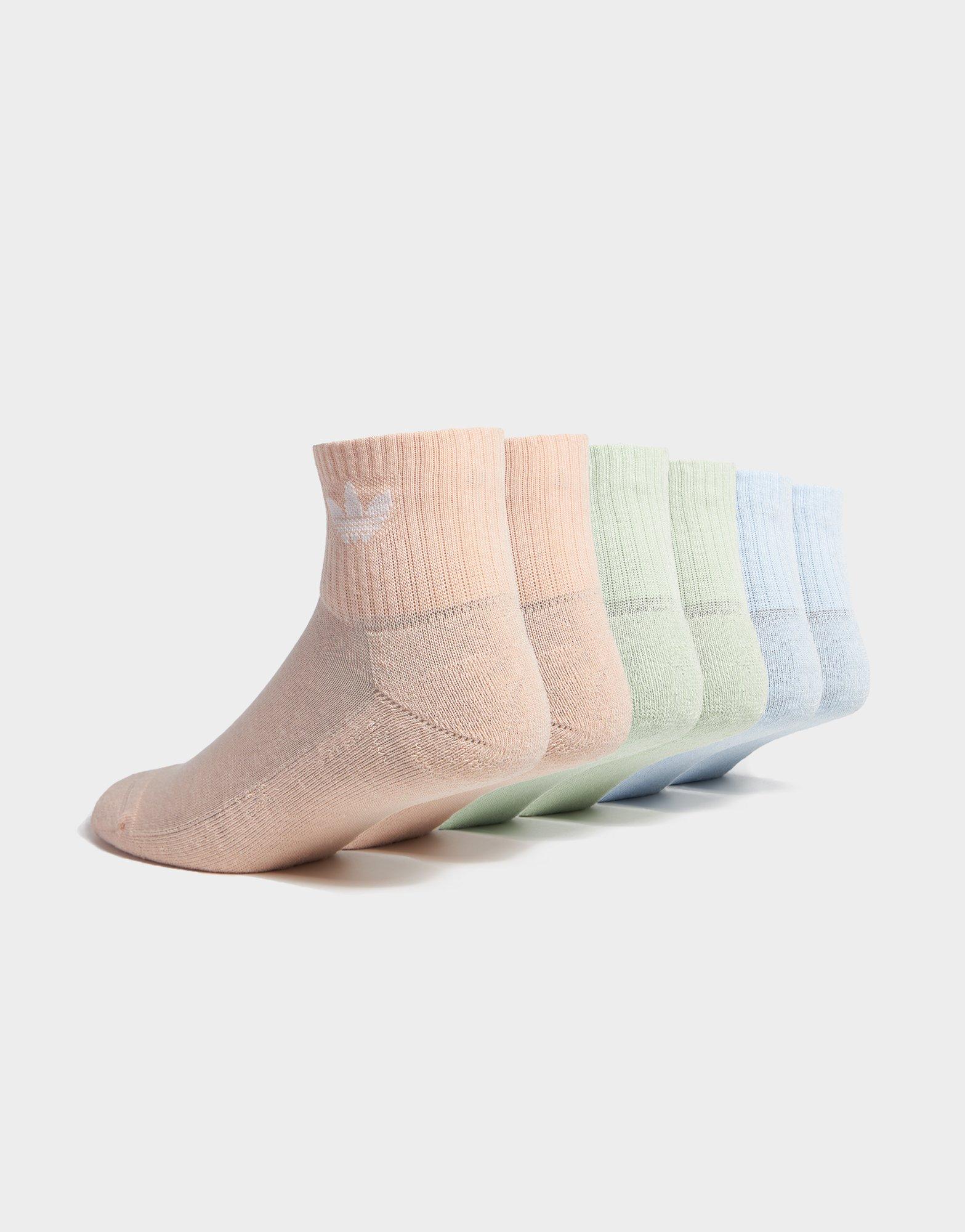 adidas Originals Trefoil Crew Mid Socks (6 Pack)