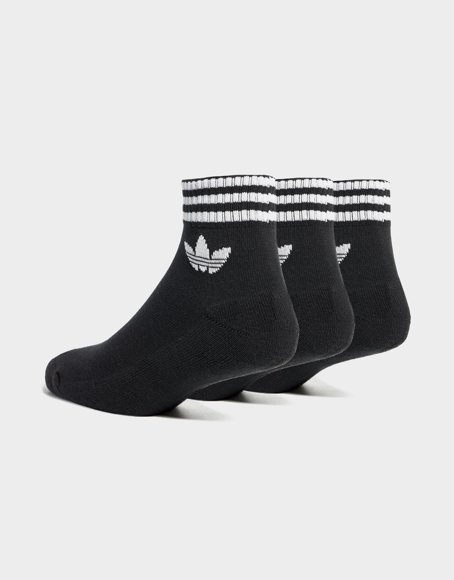 adidas Originals Trefoil Ankle Socks (3 Pack)