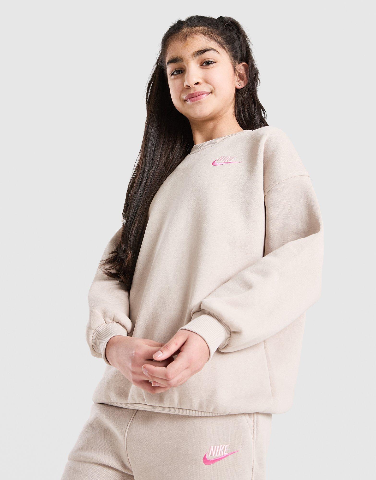 Nike G Crw Os Clb Cream/pink$