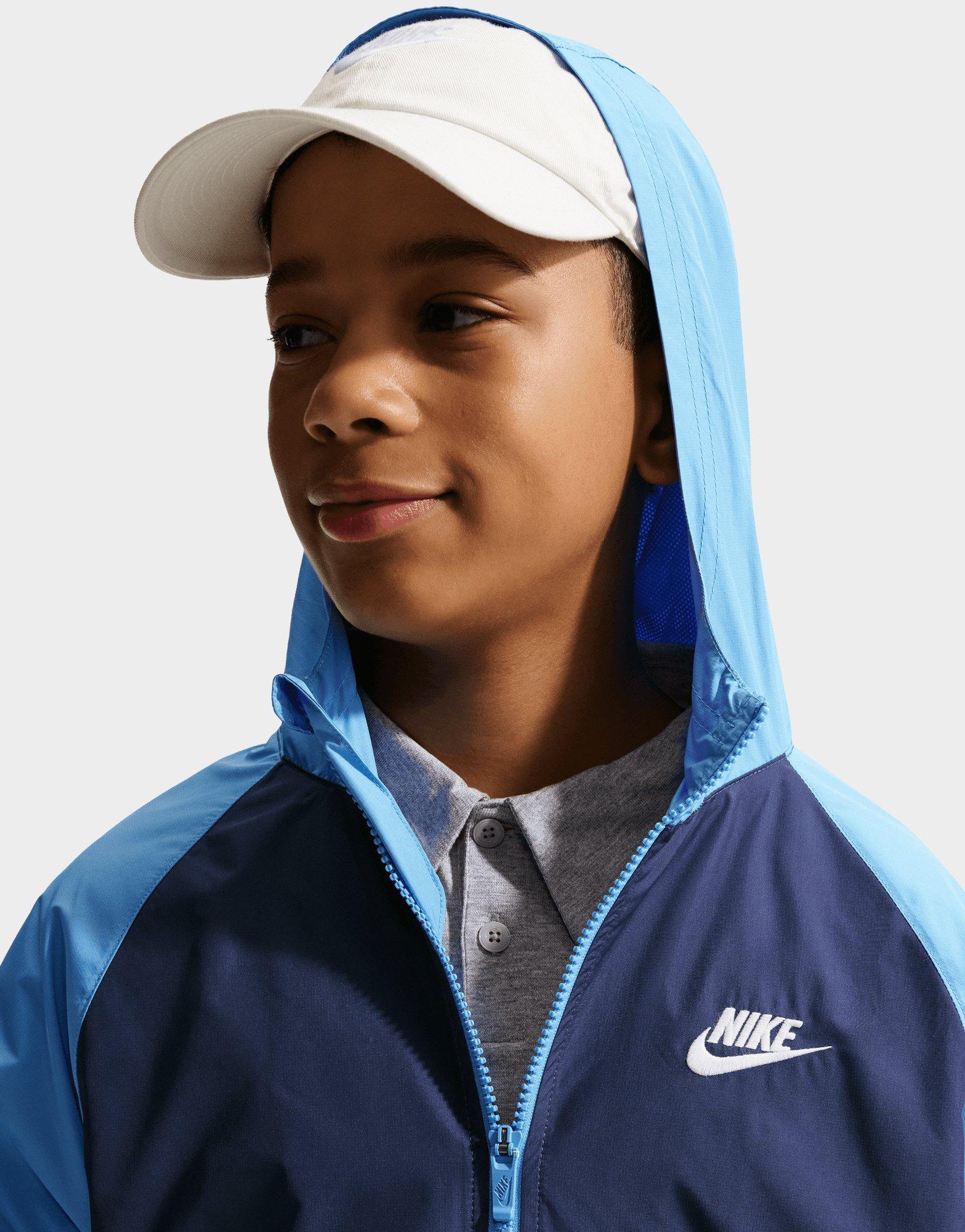 Nike Full-Zip Windbreaker Hoodie Junior's