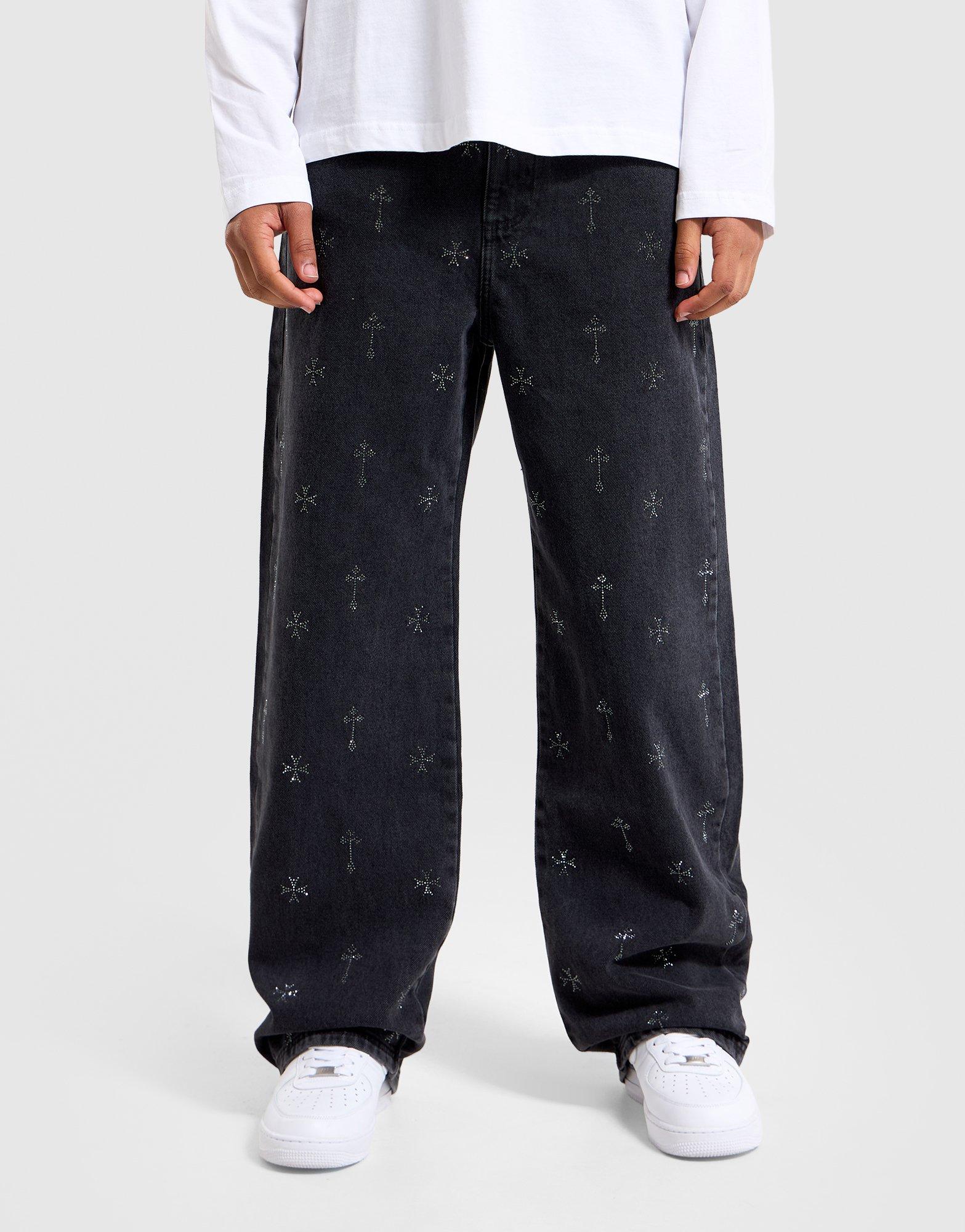 Supply & Demand Diamante Break Jeans