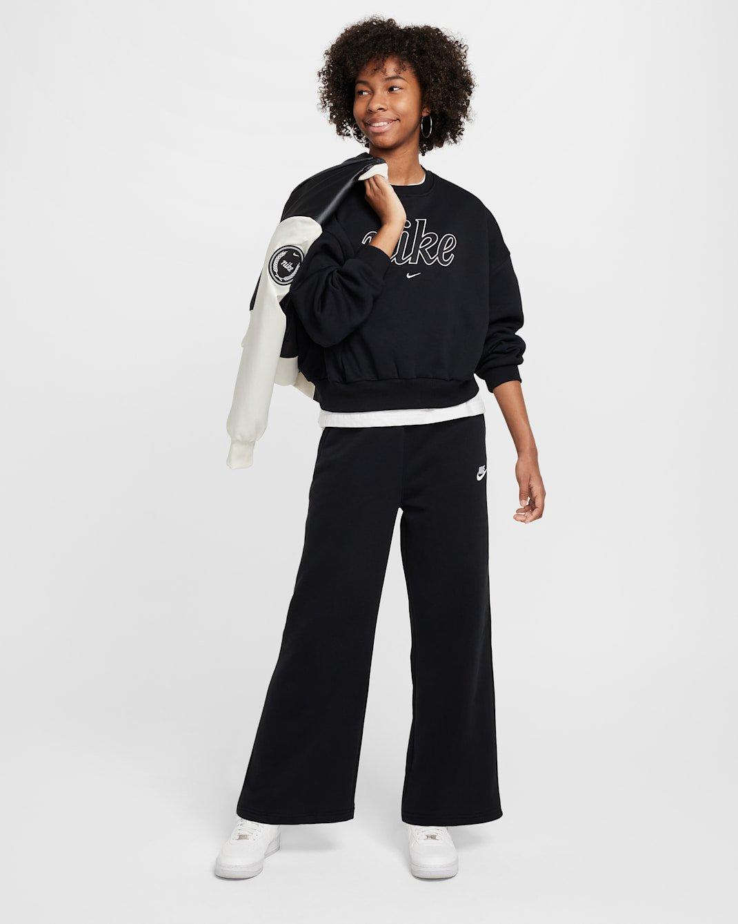 Nike Club Wide Leg Joggers Junior's