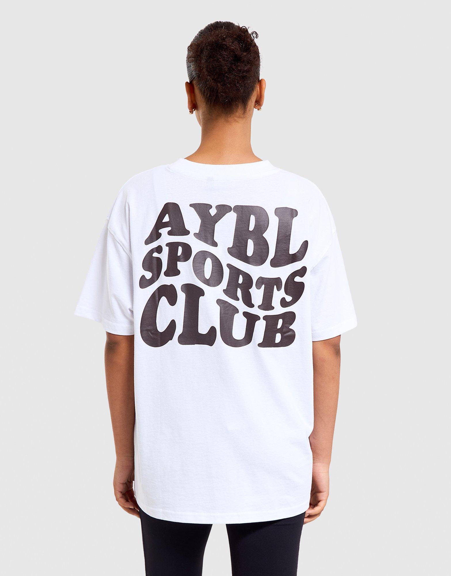 AYBL Sports Club Wavy Oversized T-Shirt