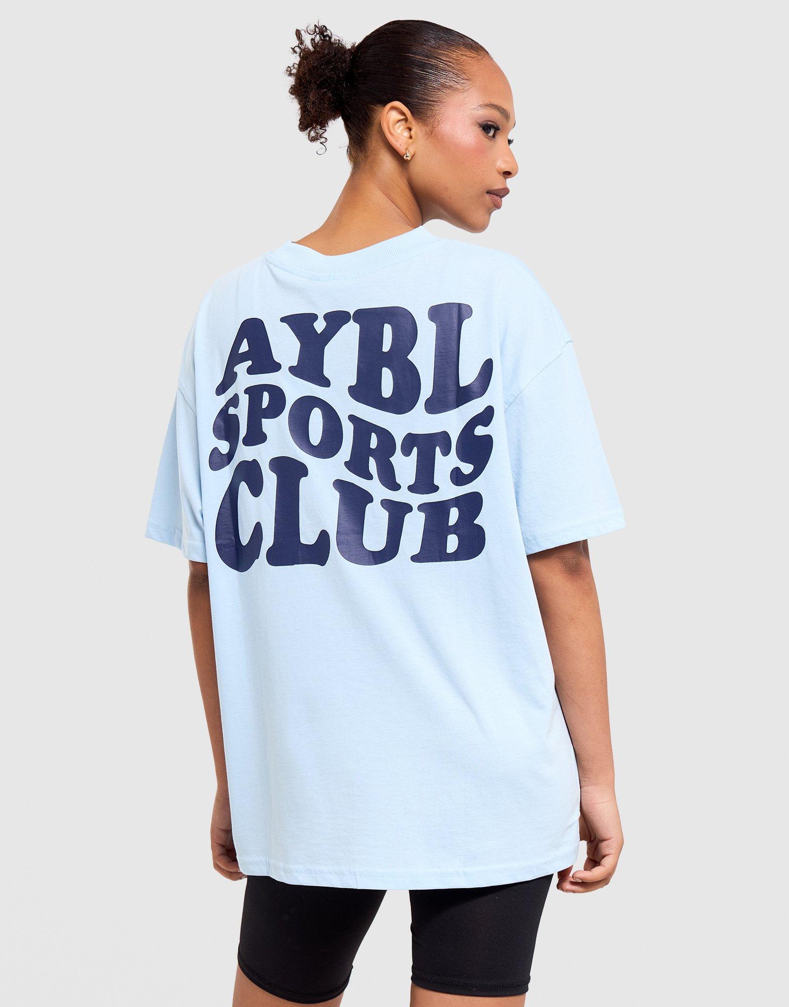 AYBL Sports Club Wavy Oversized T-Shirt