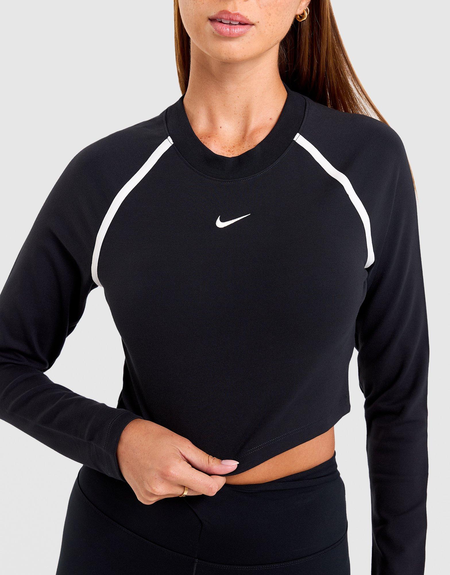 Nike Street Pipe Crop Long Sleeve T-Shirt