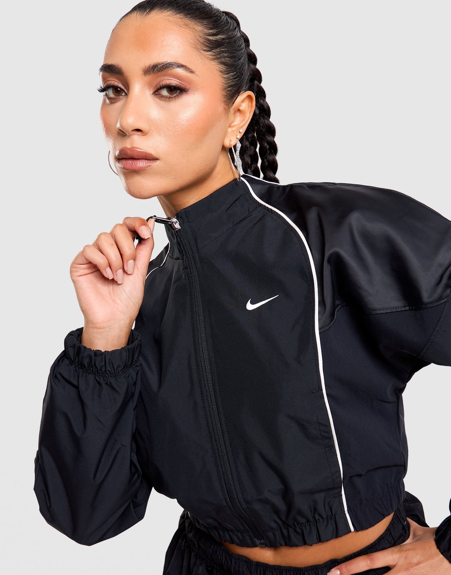 Black Nike Woven Track Jacket - JD Sports NZ