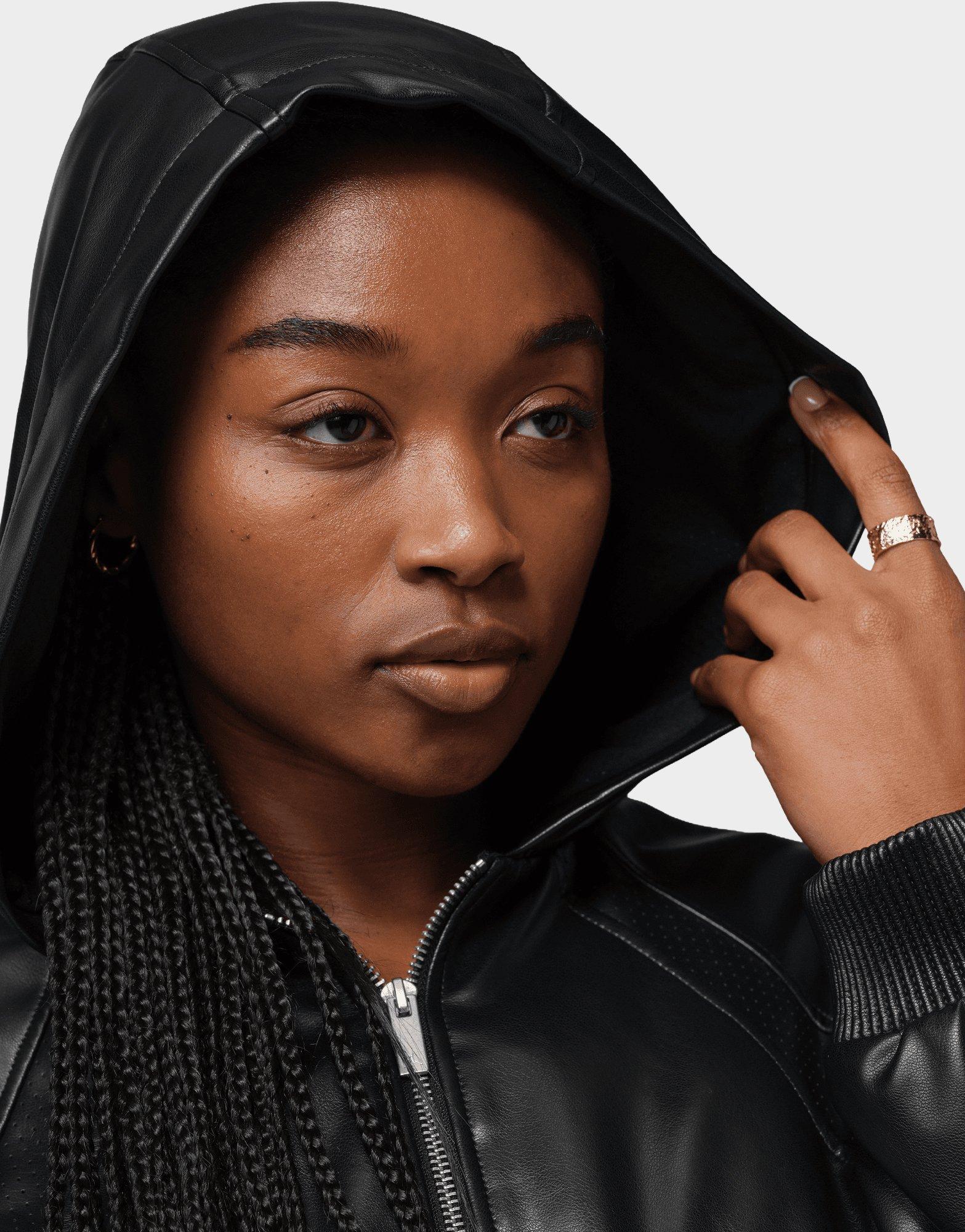 Jordan Flight Faux Leather Jacket