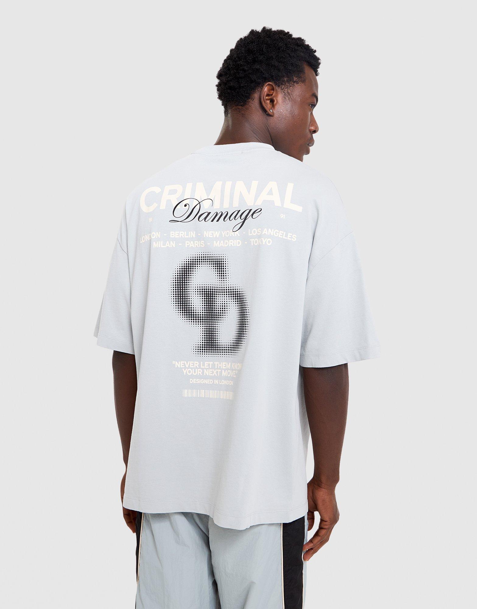 Criminal Damage Oversized T-Shirt