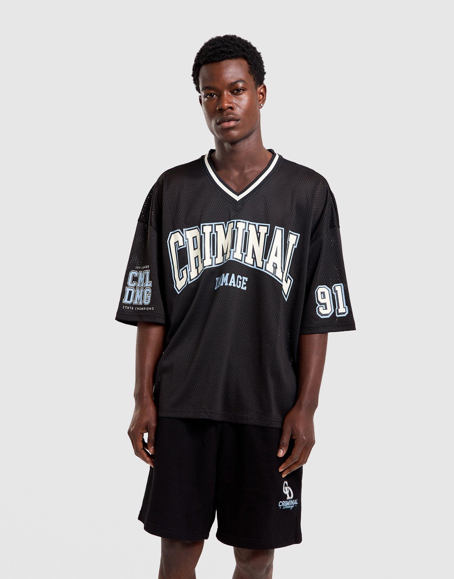 Criminal Damage Mesh Top