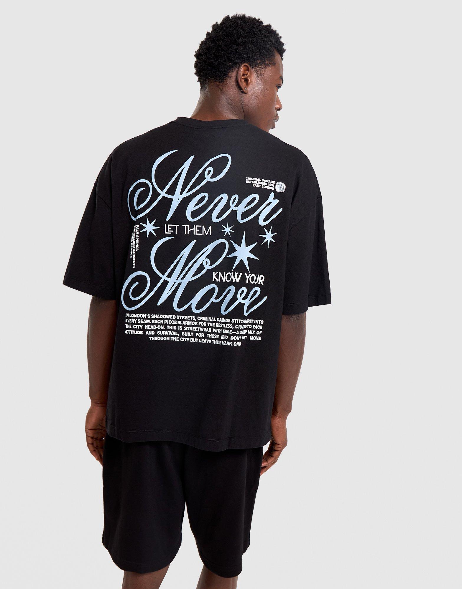 Criminal Damage Next Move Oversized T-Shirt