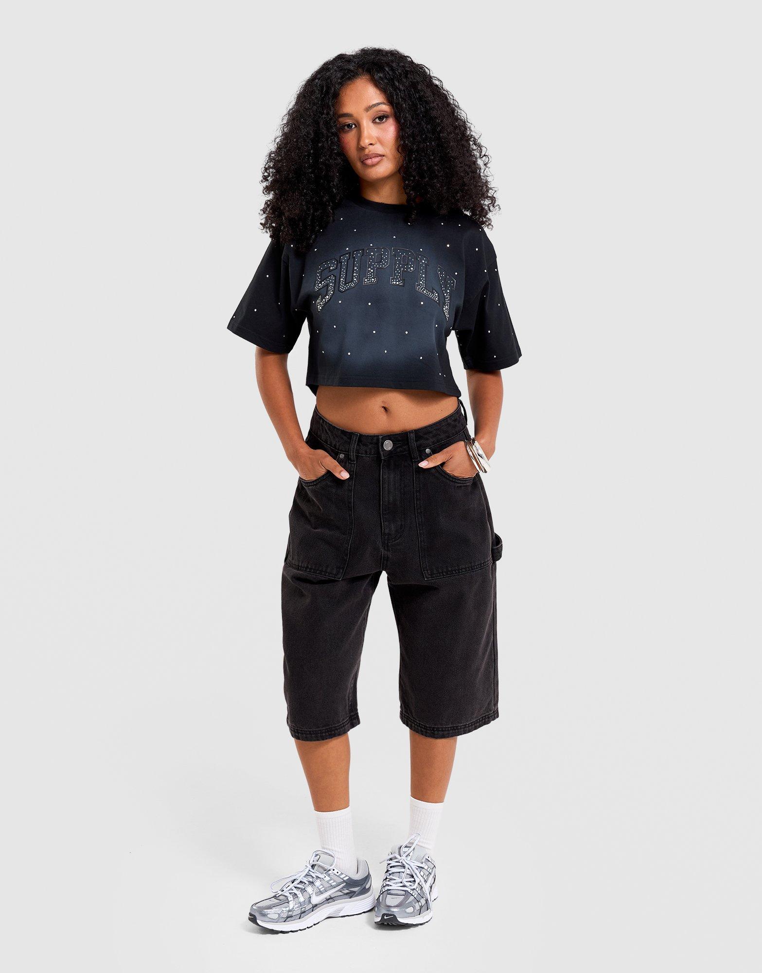Supply & Demand Oversized Crop T-Shirt