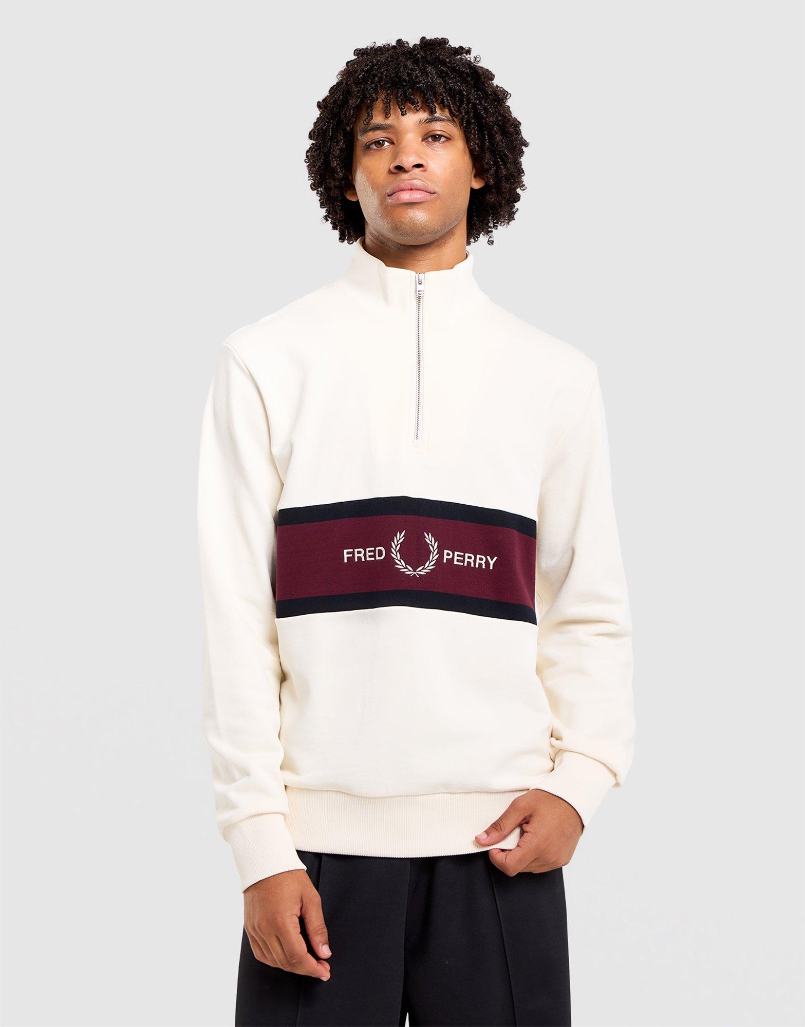 Fred Perry 1/4 Zip Track Top