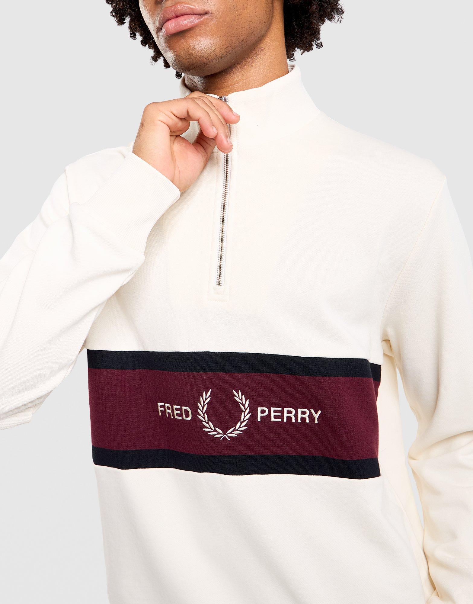 Fred Perry 1/4 Zip Track Top